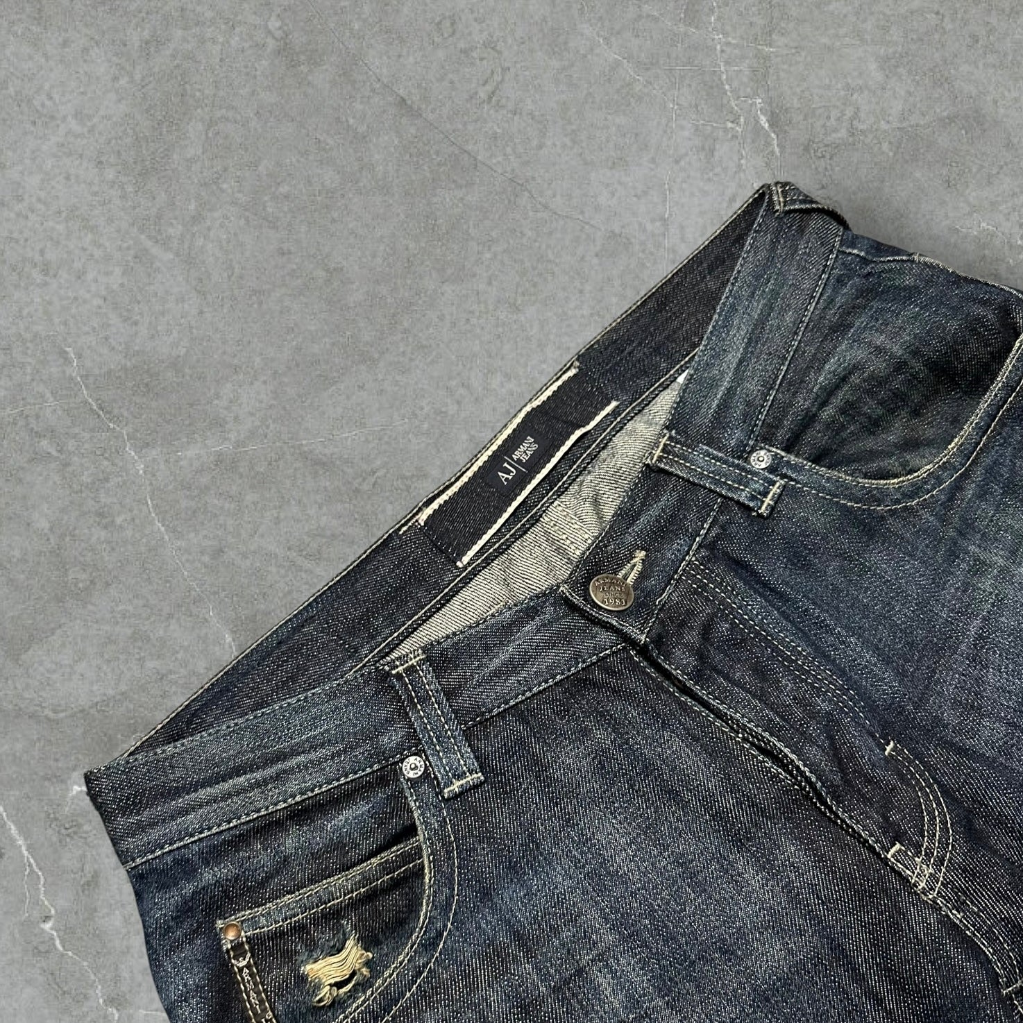 Vintage Armani Jeans (M-L)