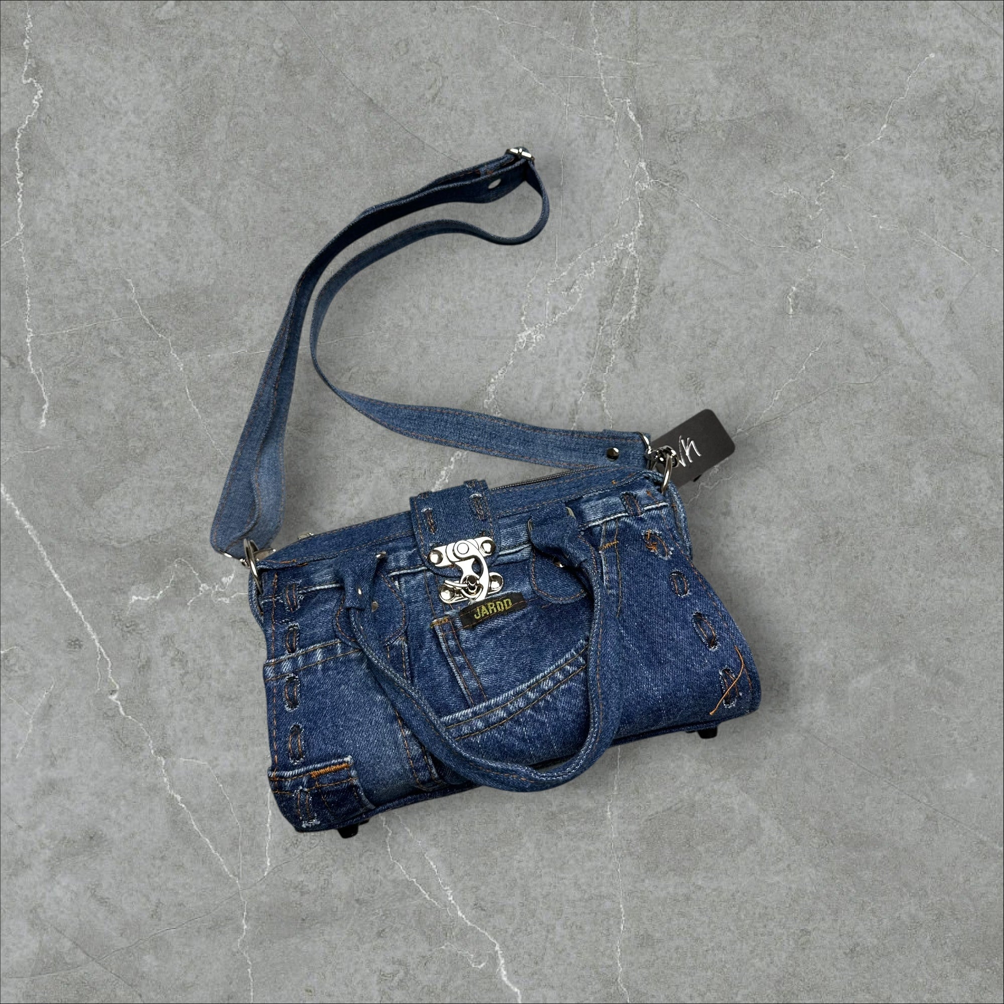 Vintage reworked Jeans Bag