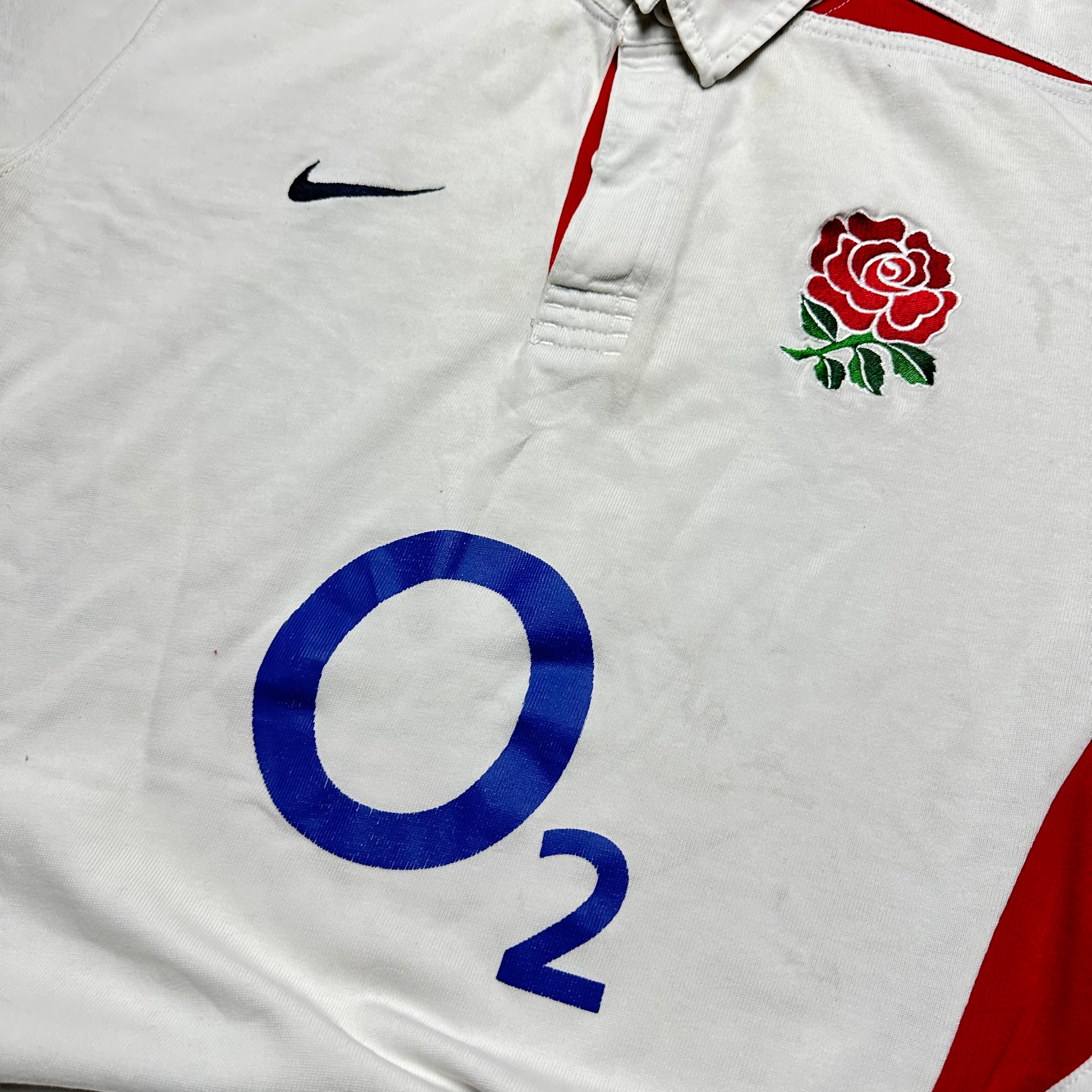 Vintage Nike 02 England Rugby Shirt 2009 (L)