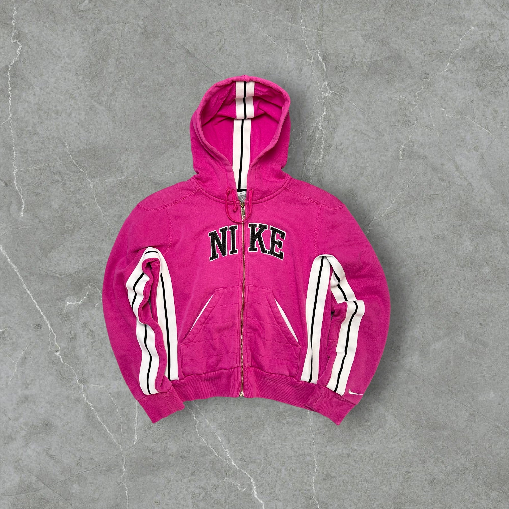 Vintage Nike Zipper Jacke Spellout (XS-S)