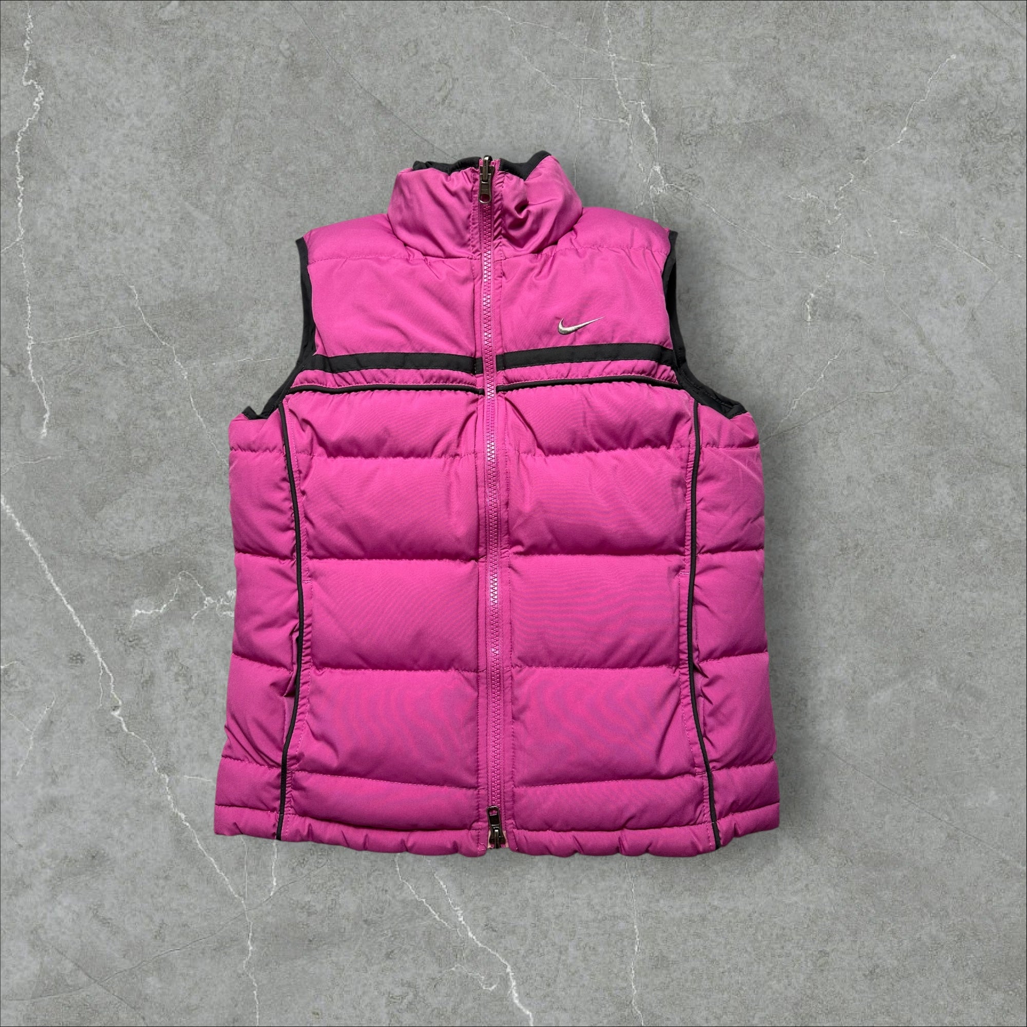 Vintage Nike reversible Puffer Weste (XS)
