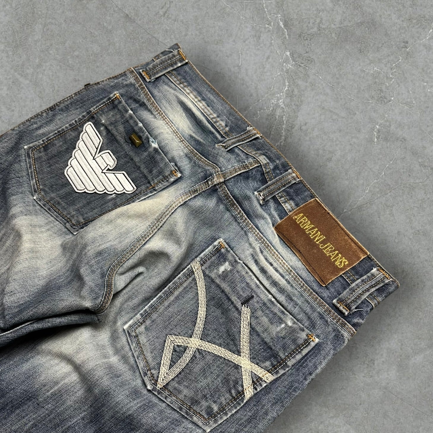 Vintage Armani Jeans (M-L)