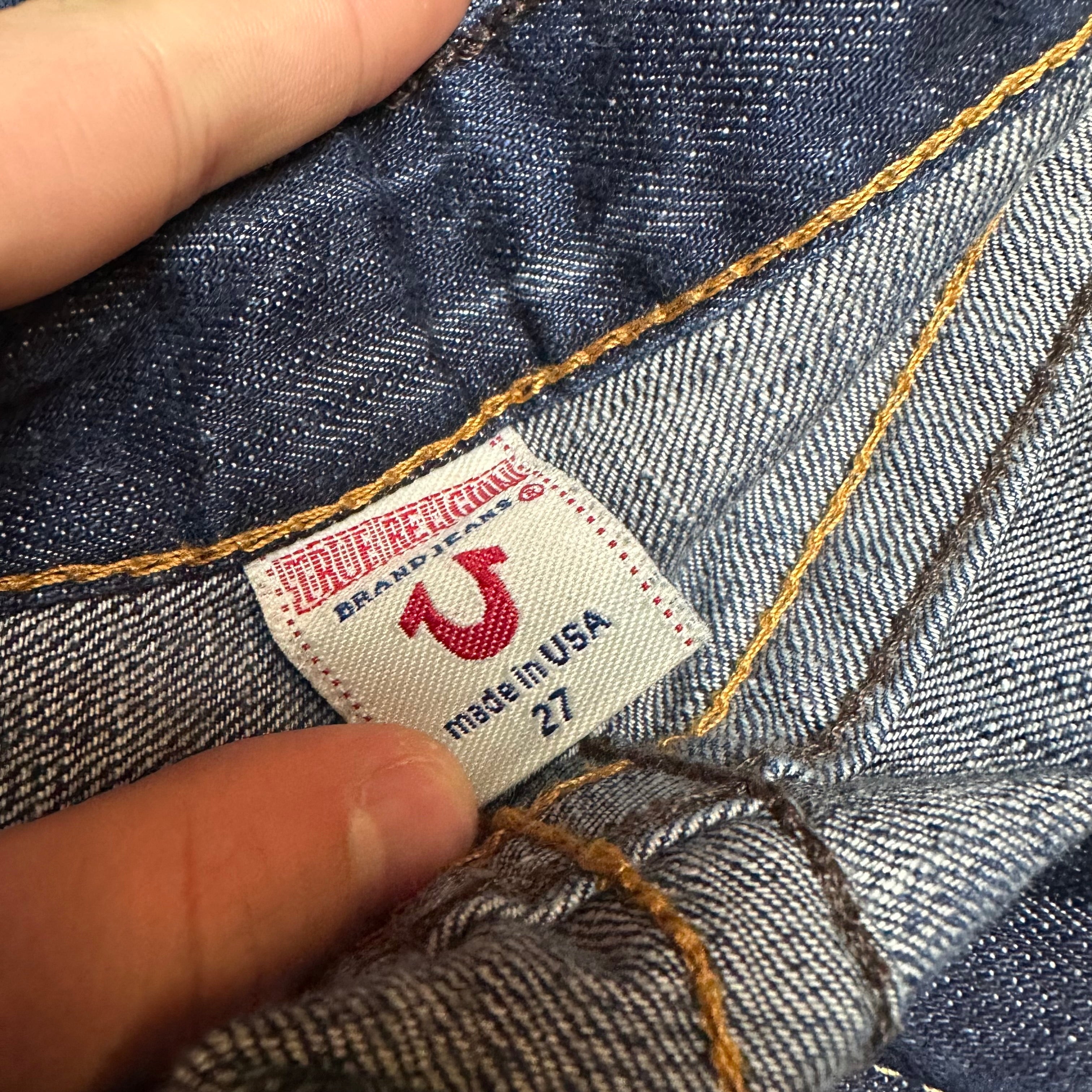 Vintage True Religion Bootcut Jeans Damen (S)