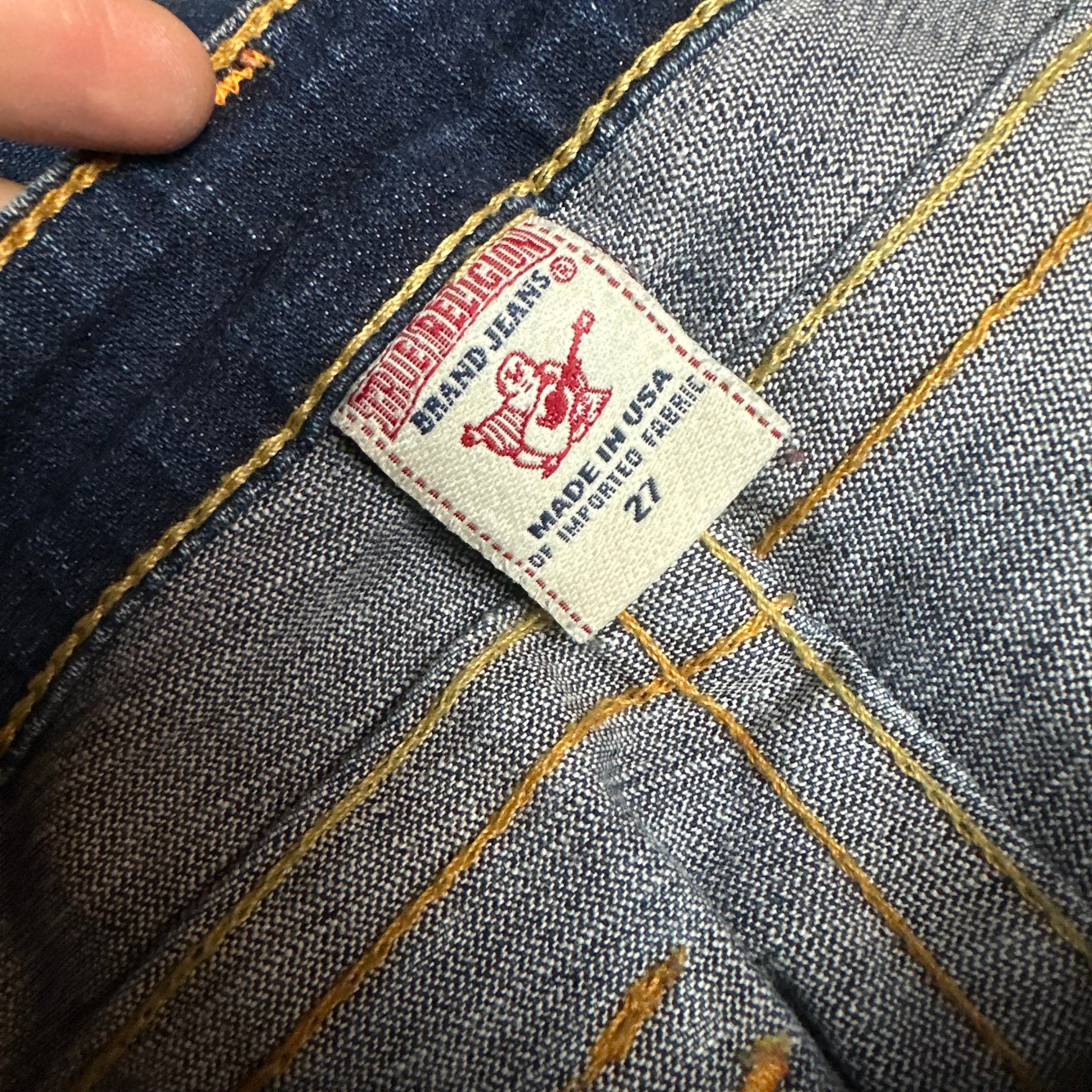 Vintage True Religion Bootcut Jeans Damen (S)