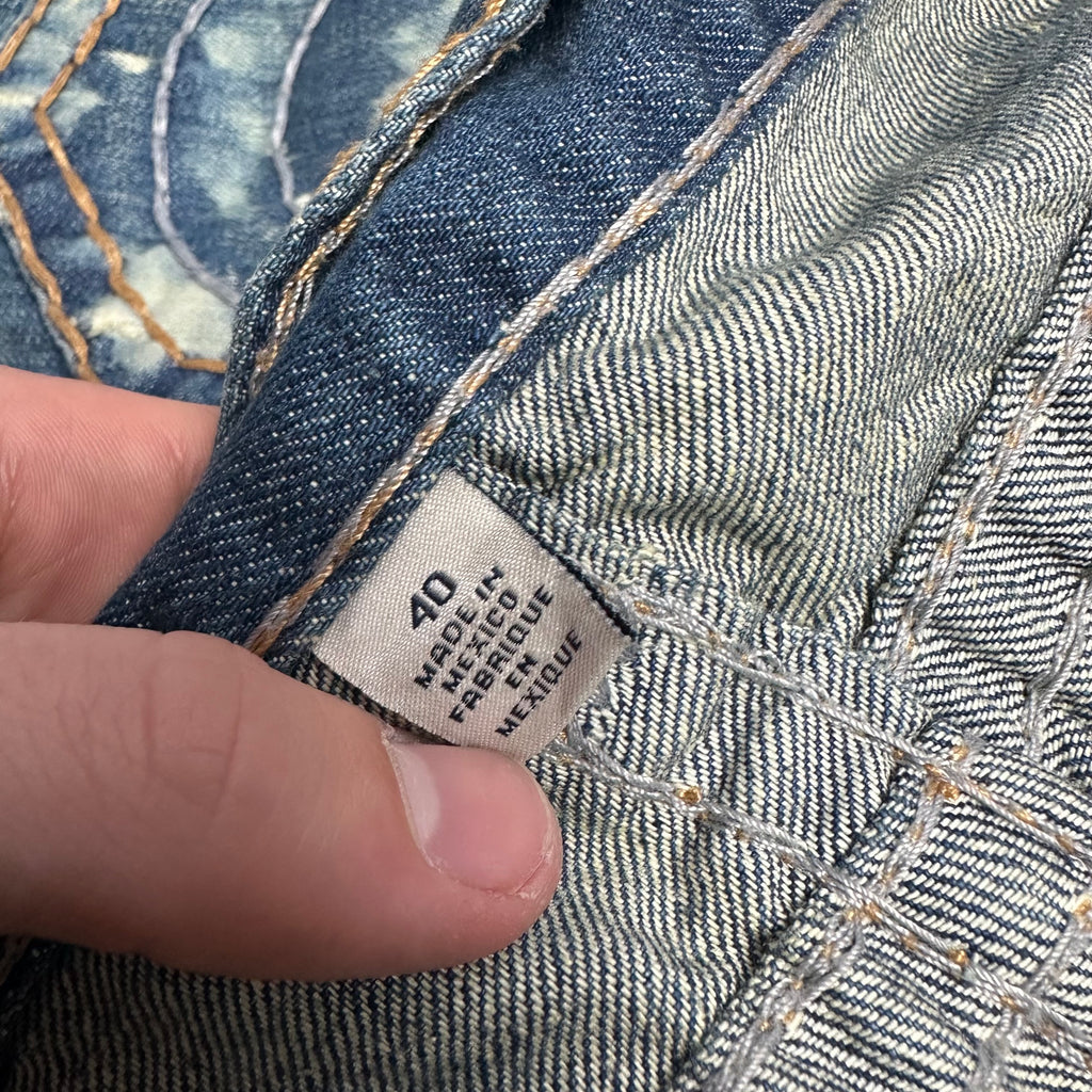 Vintage True Religion Jeans bleached (XL-XXL)