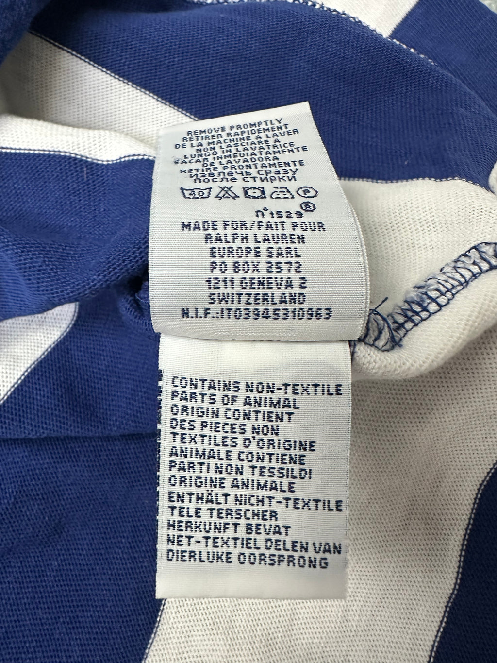 Vintage Polo Ralph Lauren Polo langärmlich (M)