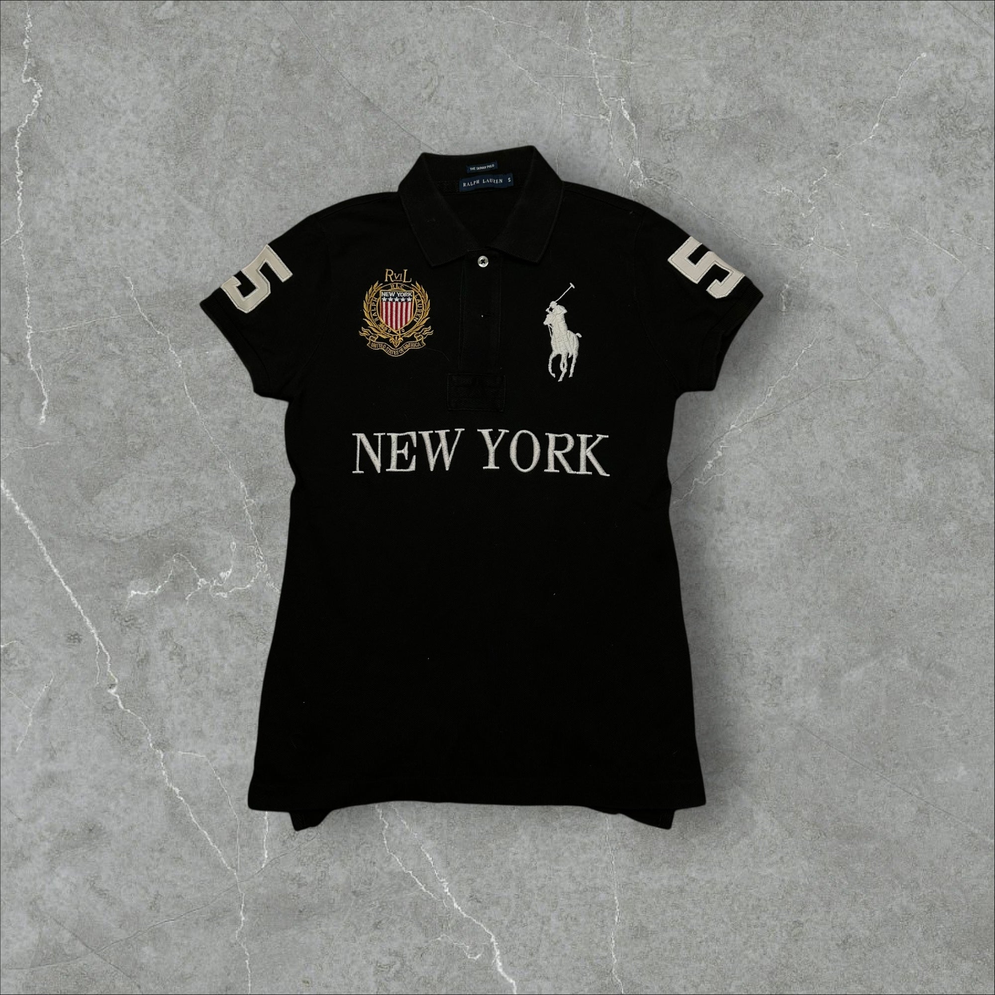 Vintage Ralph Lauren New York Polo Shirt (XS-S)