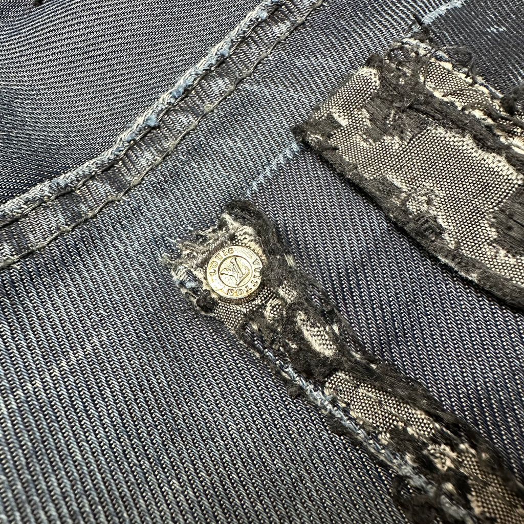 Vintage Customized LV Monogram Jeans (S-M)