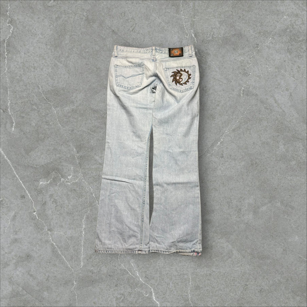 Crazy Vintage Versace Bootcut Jeans Damen (S-M)