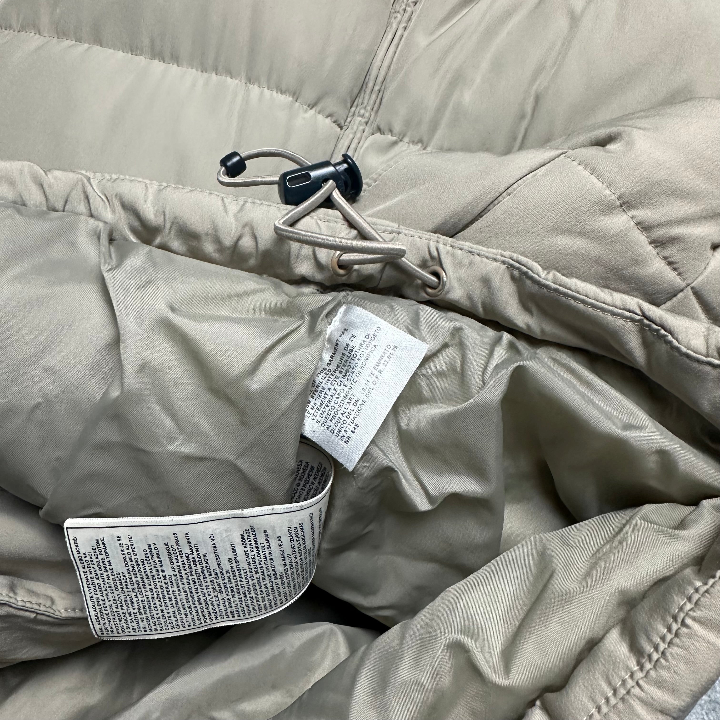 Vintage Nike Pufferweste Beige (M)