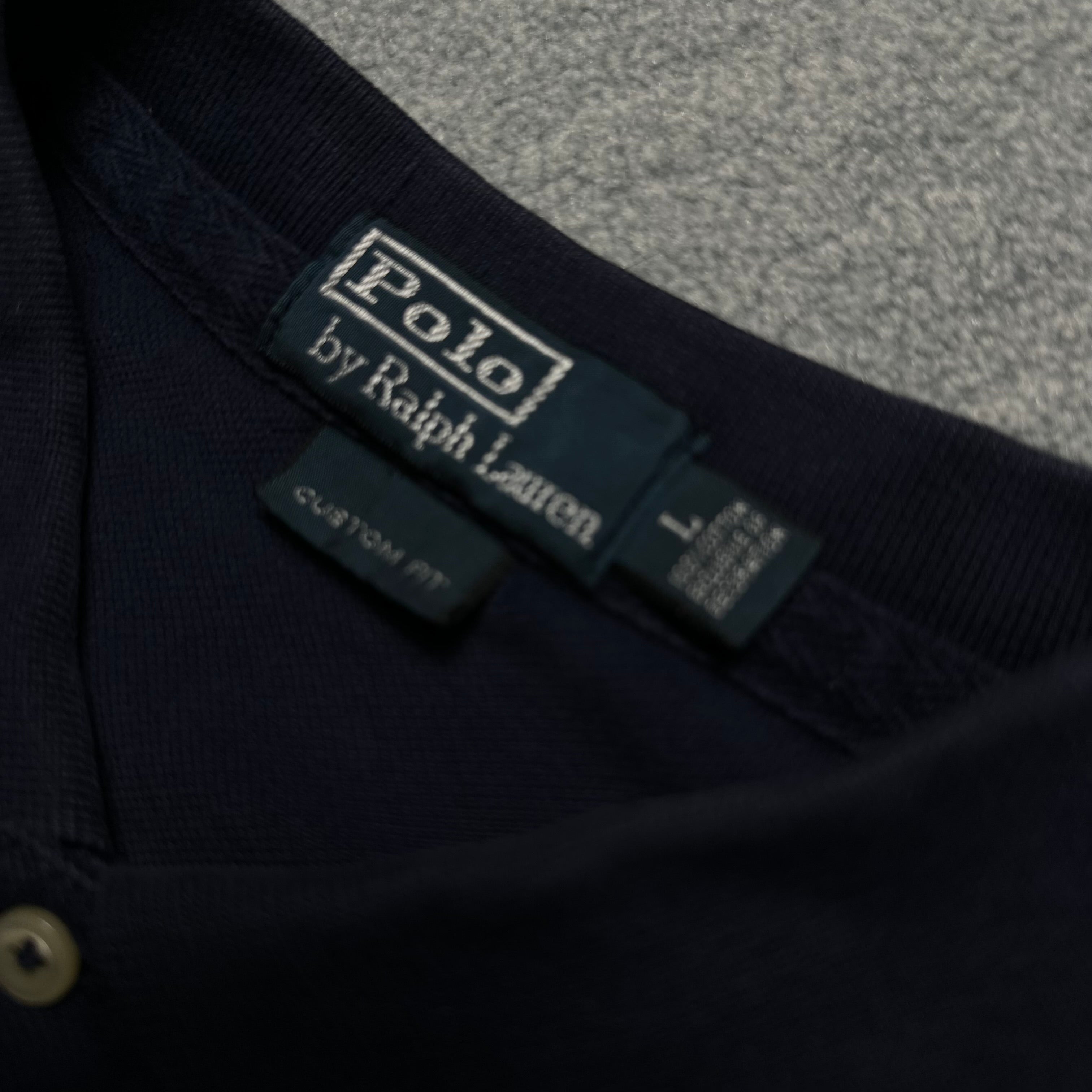 Vintage Ralph Lauren New York Big Pony Polo Shirt (L)