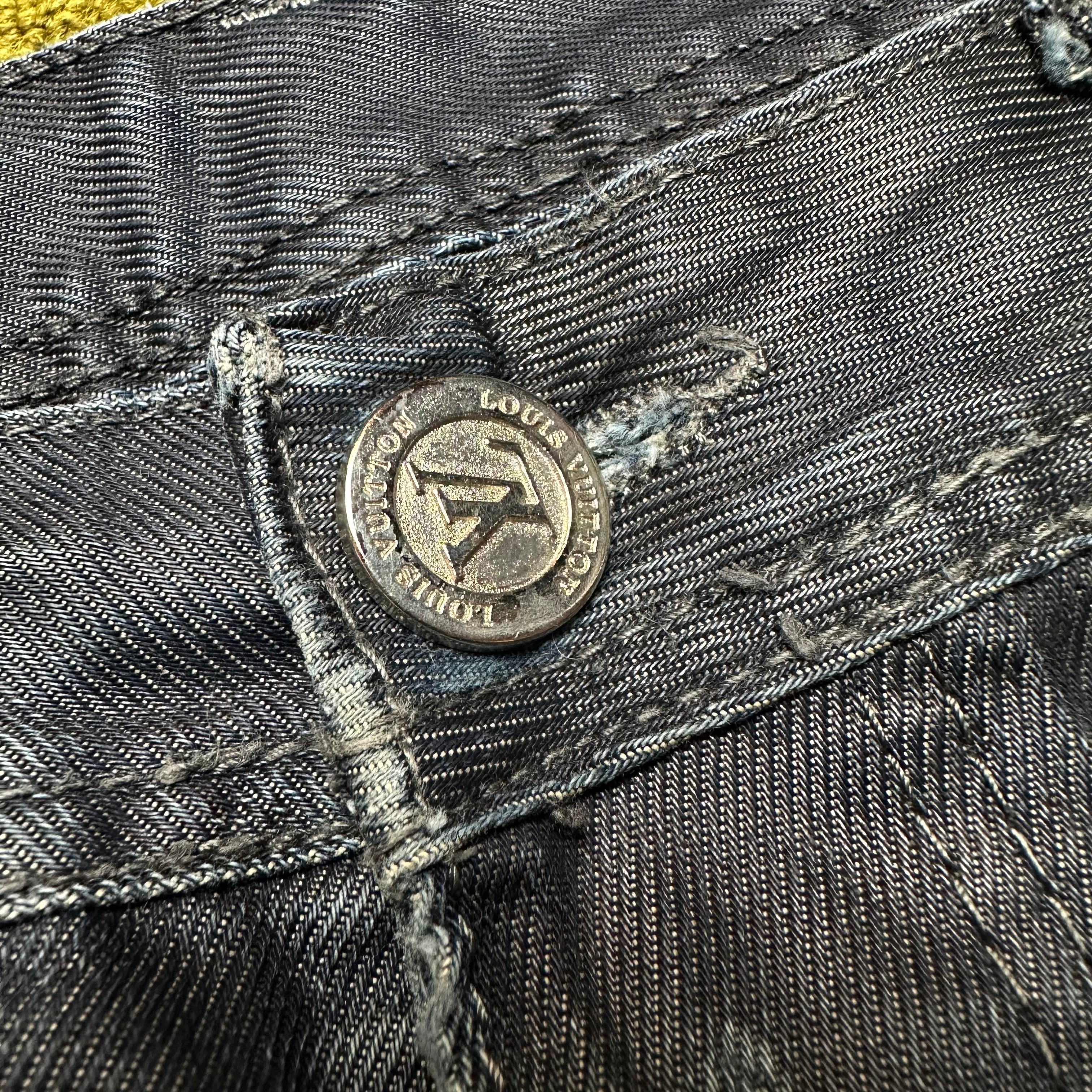 Vintage Customized LV Monogram Jeans (S-M)