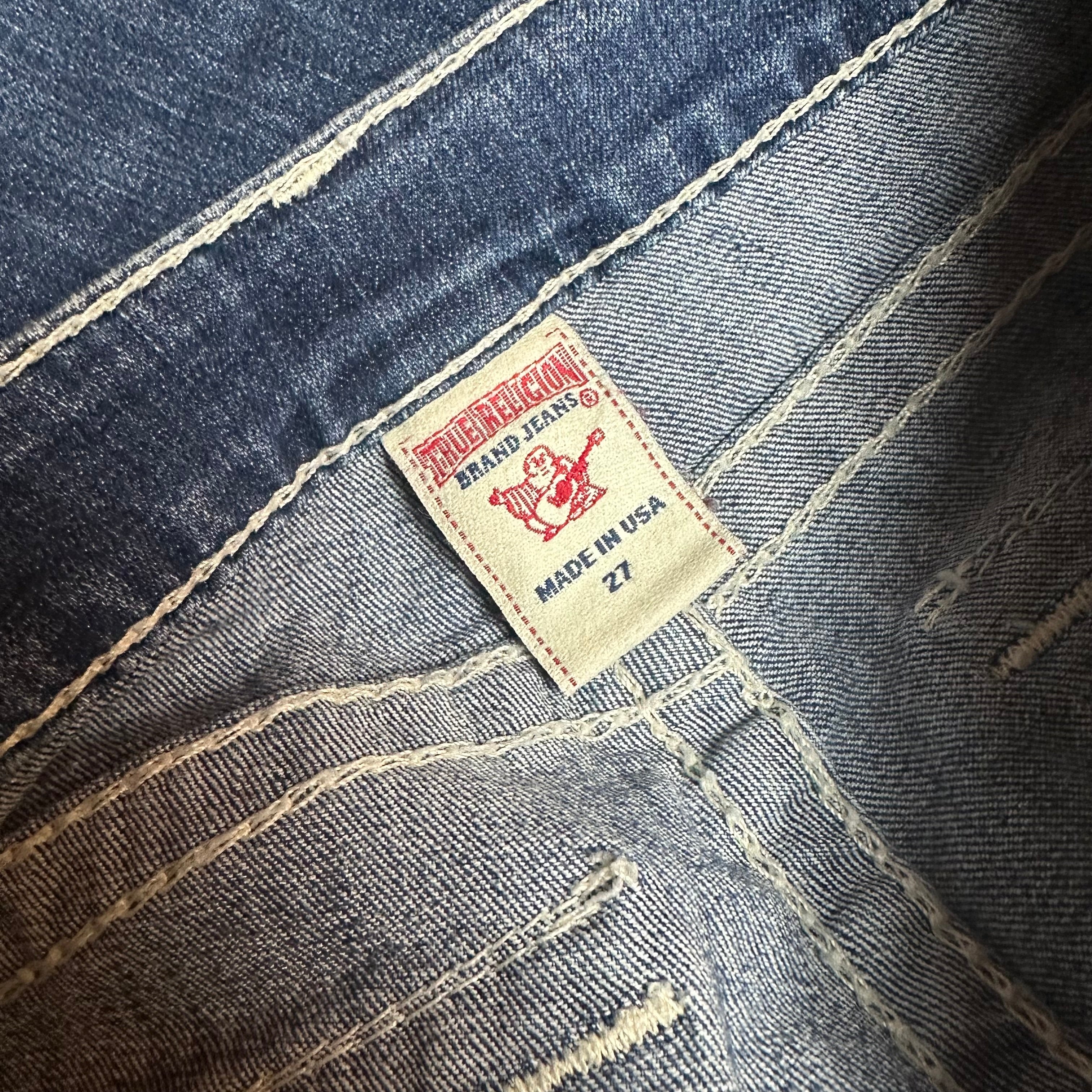 Vintage True Religion Bootcut Jeans Damen (S)