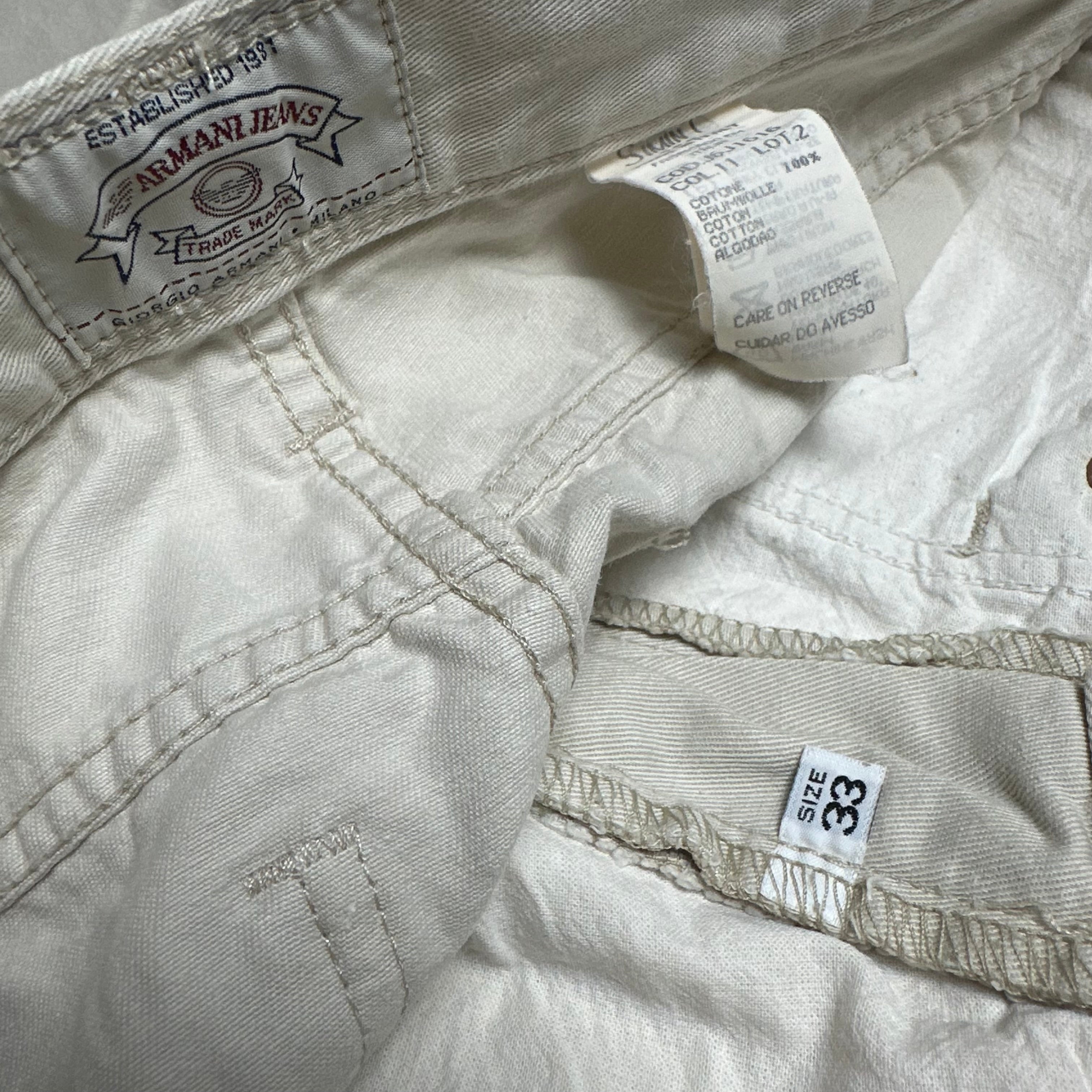 Vintage Armani Jeans (XS-S)