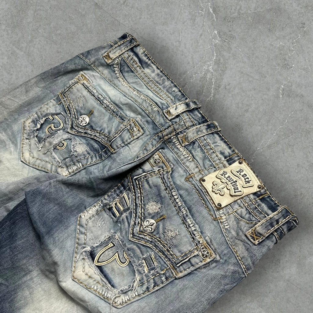 Vintage Rock Revival Jeans (XL)