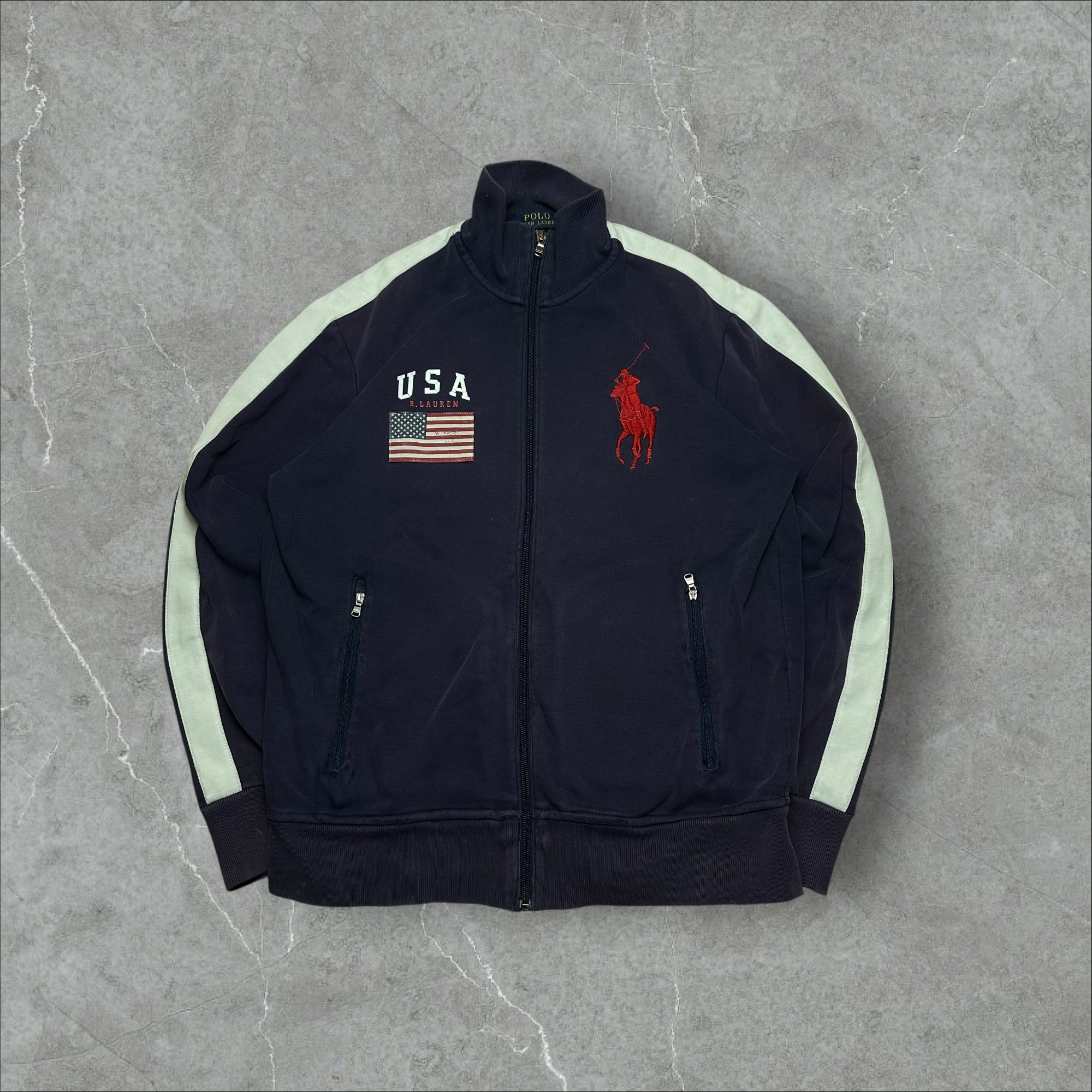 Vintage Ralph Lauren USA Zipper Jacke (S)