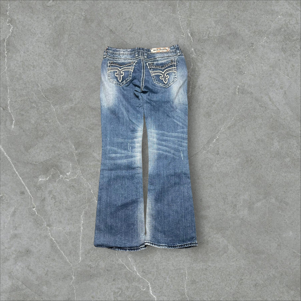 Vintage Rock Revival Bootcut Jeans Damen (M)