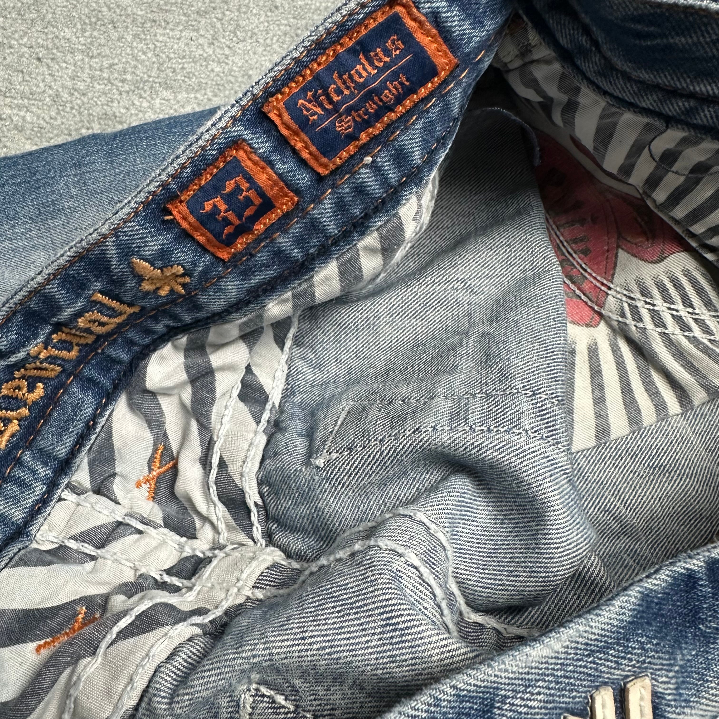 Vintage Rock Revival Jeans (M)