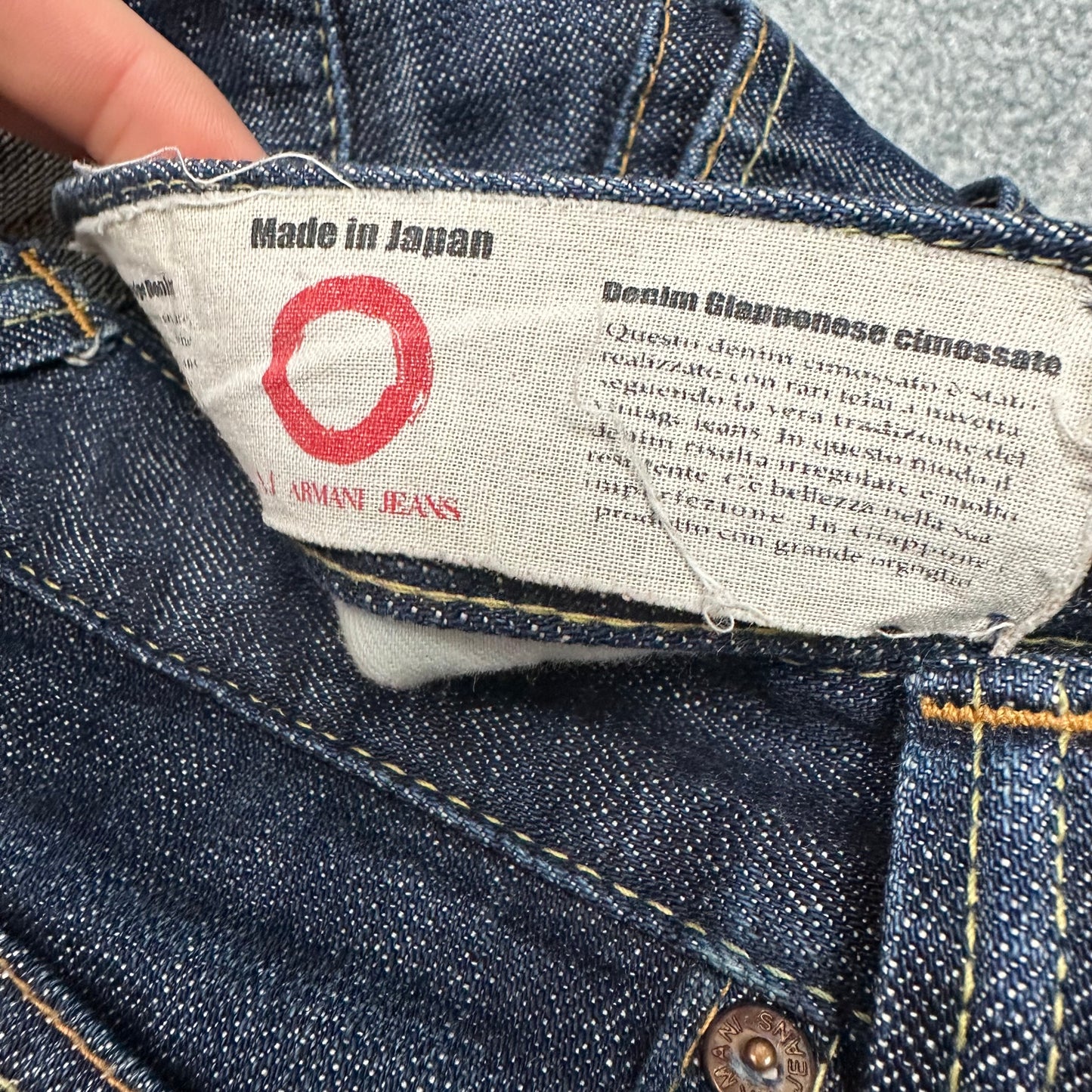Vintage Armani Jeans (S)