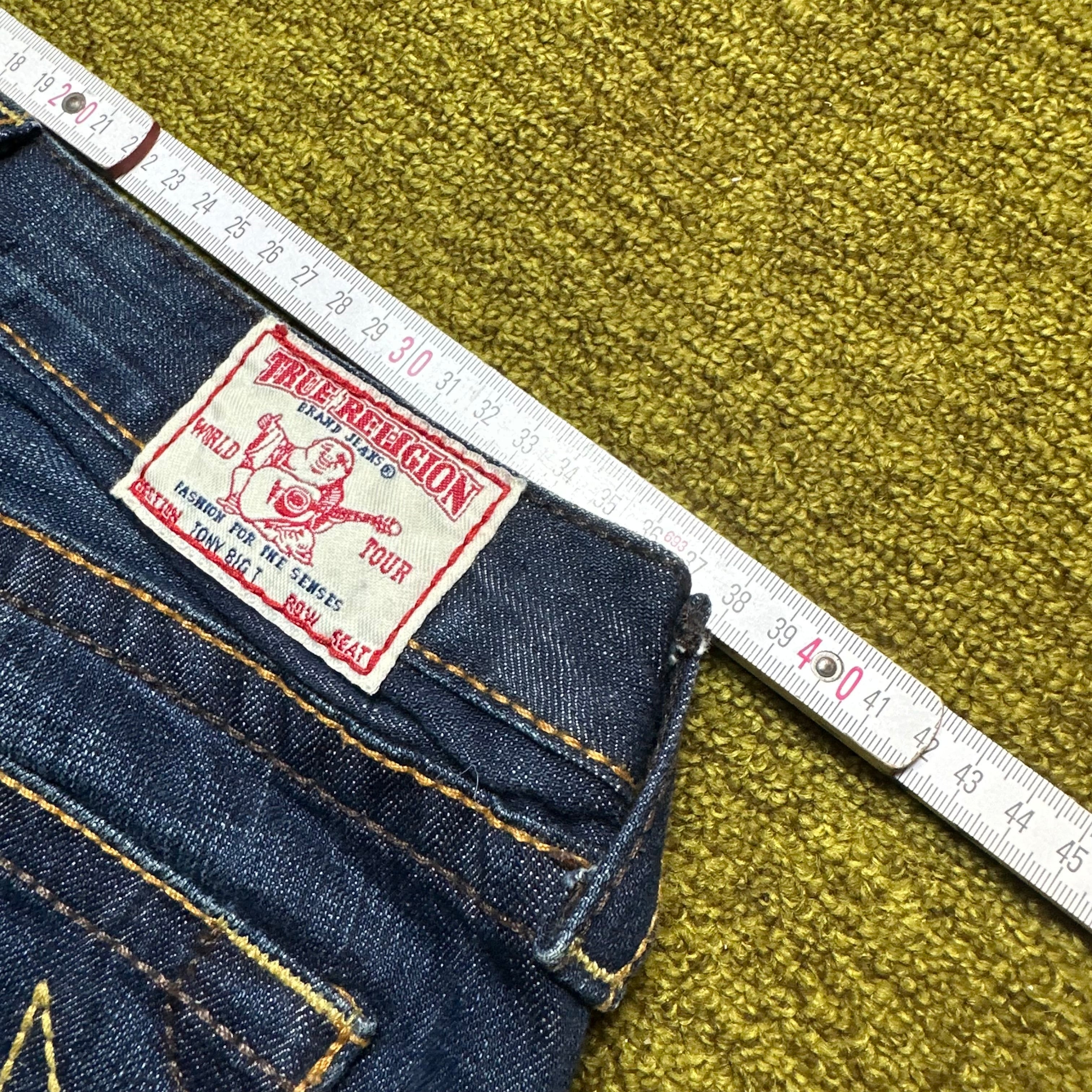 Vintage True Religion Bootcut Jeans Damen (S)