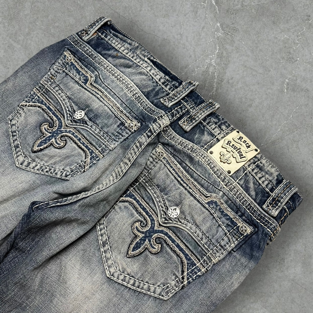 Vintage Rock Revival Jeans (XXL / W40)