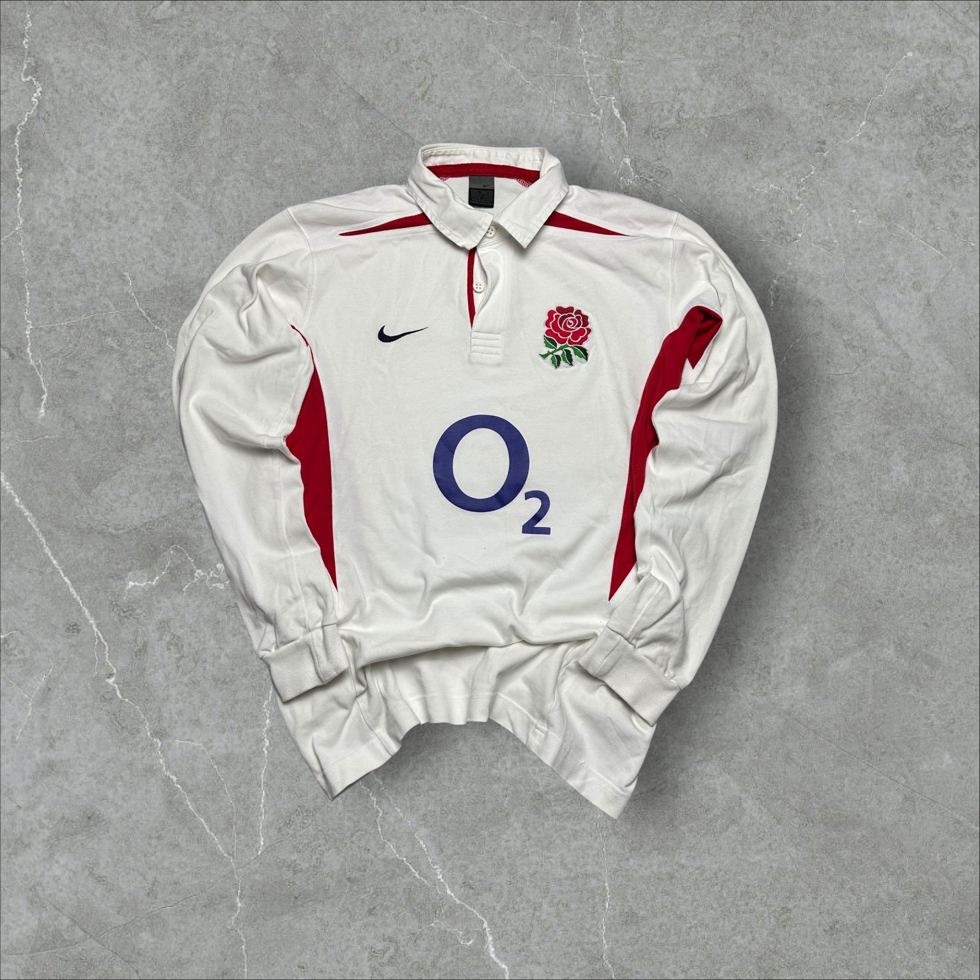 Vintage Nike England Rugby O2 Shirt 2009 (L)