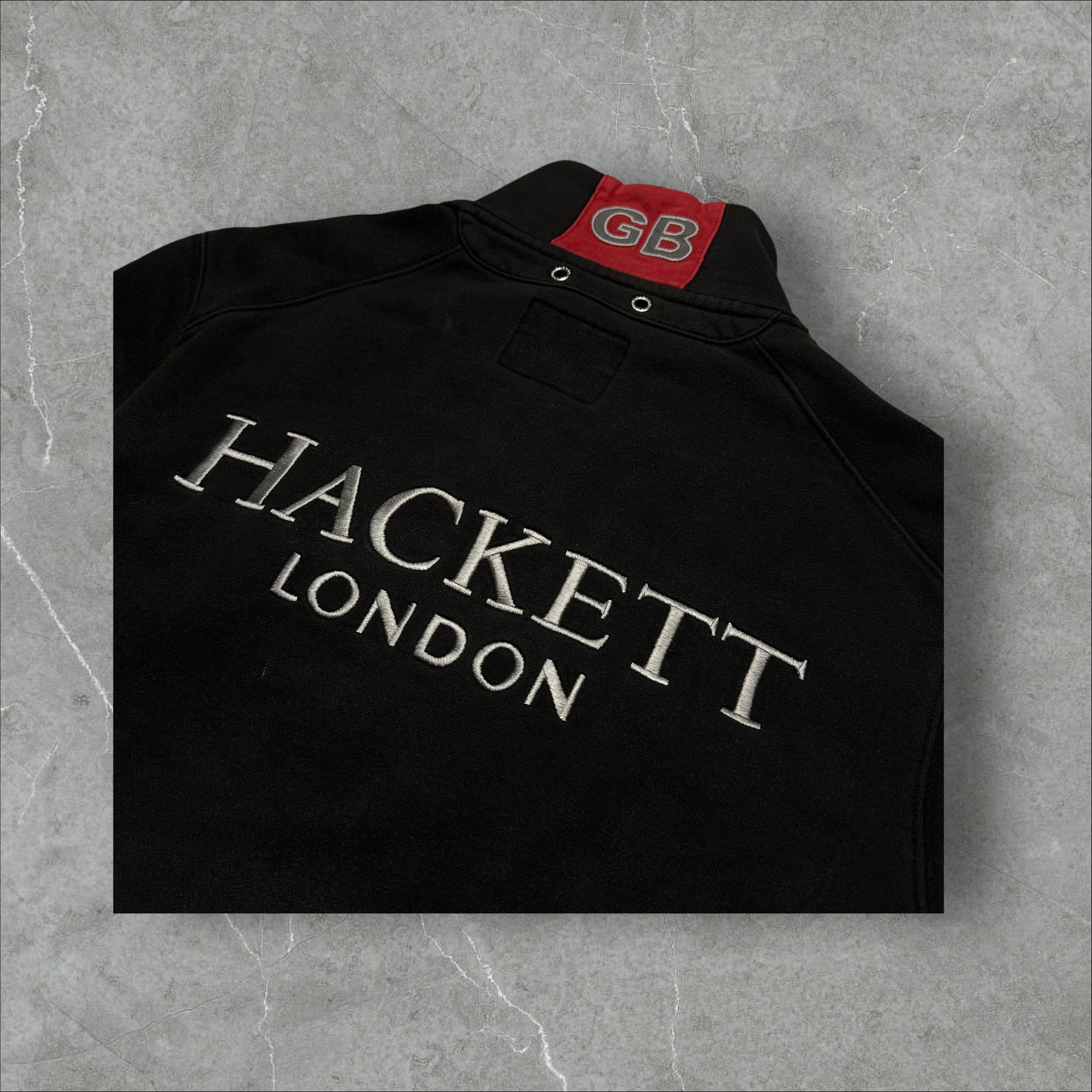 Vintage Hackett Aston Martin Racing Zipper Jacke (L)