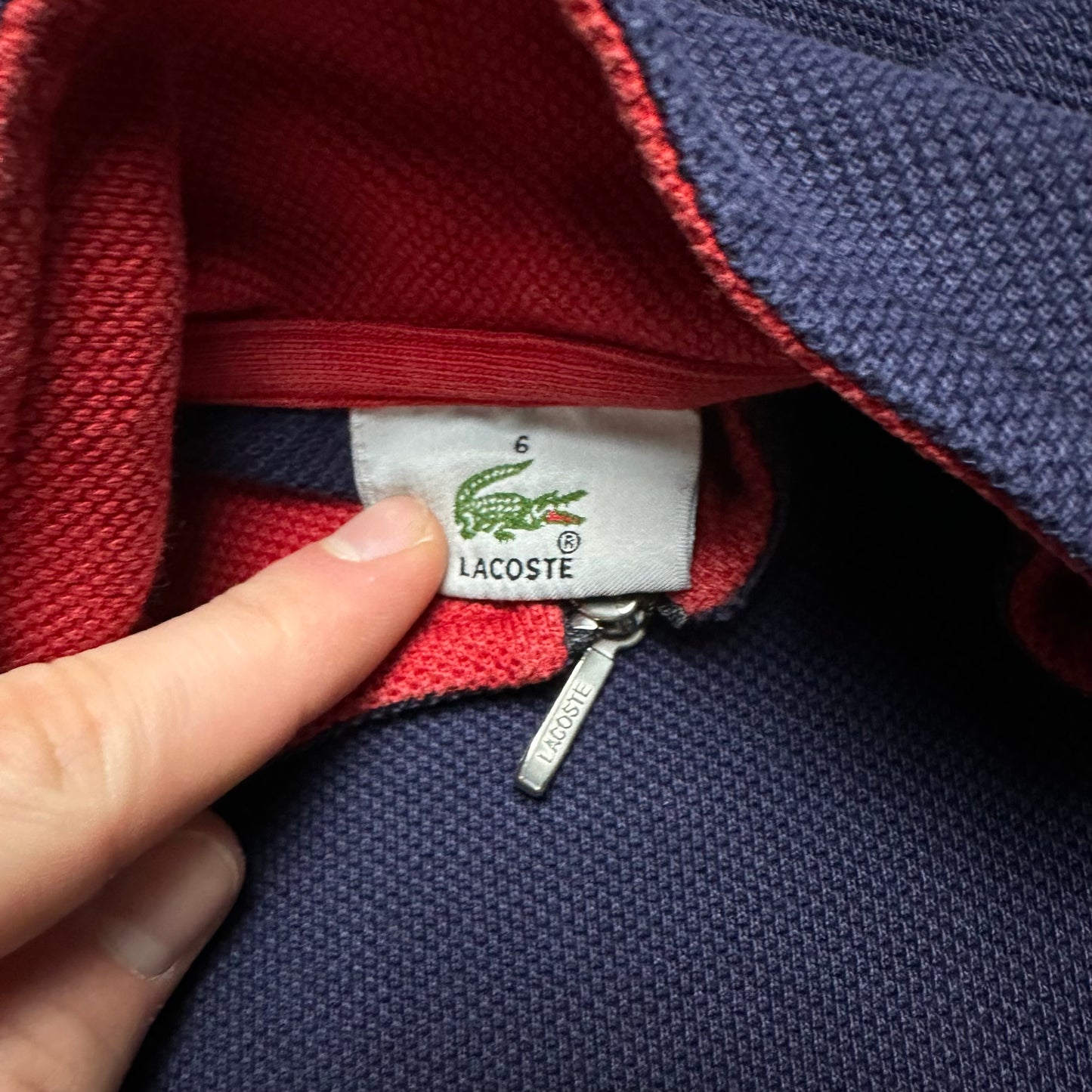 Vintage Lacoste Halfzip (L)