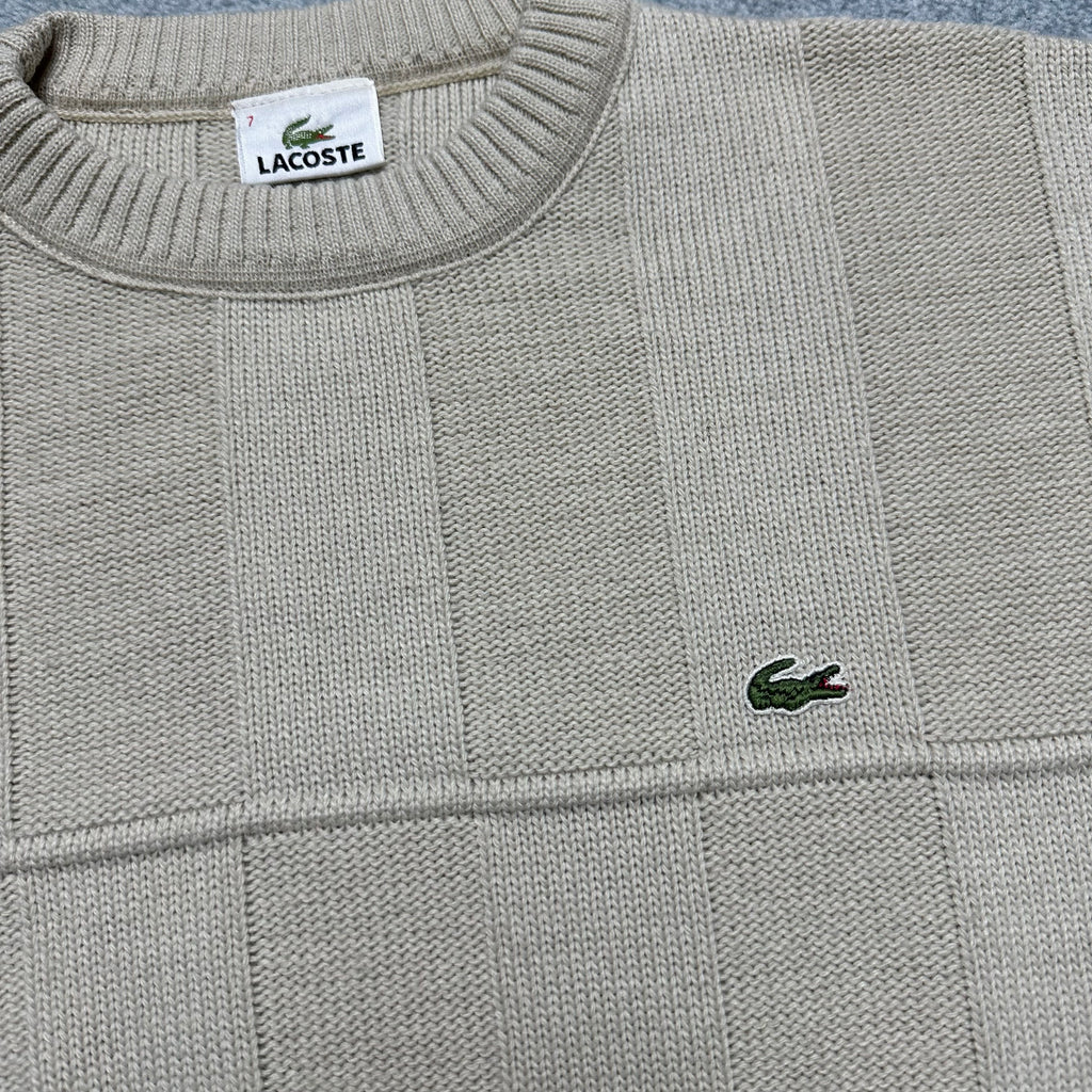 Vintage Lacoste Sweater Beige (L)