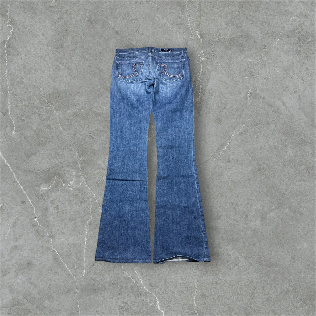 Vintage Rock & Republic Bootcut Low waist Jeans Damen (S-M / 28)