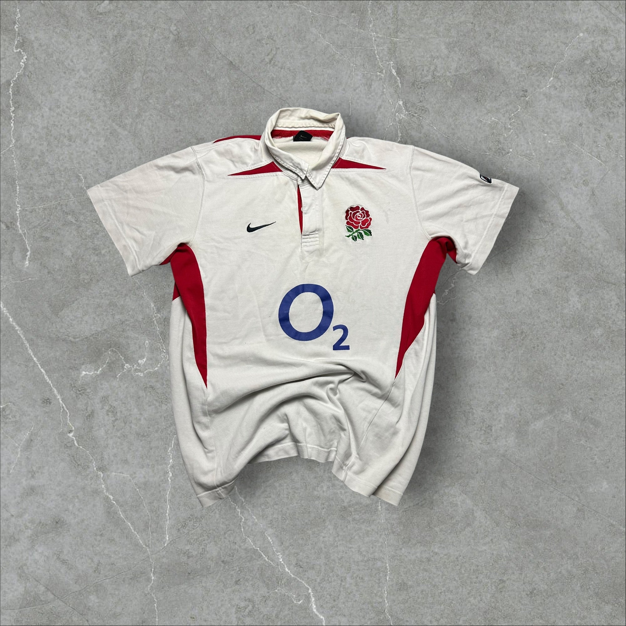 Vintage Nike 02 England Rugby Shirt 2009 (L)