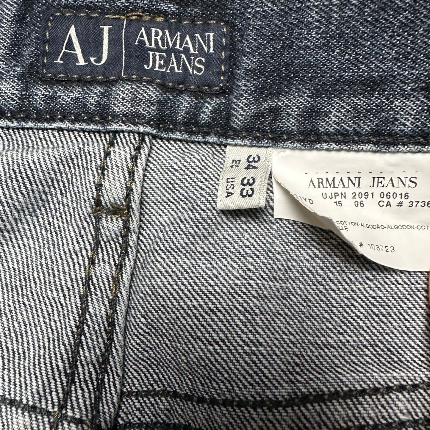 Vintage Armani Jeans (M-L)