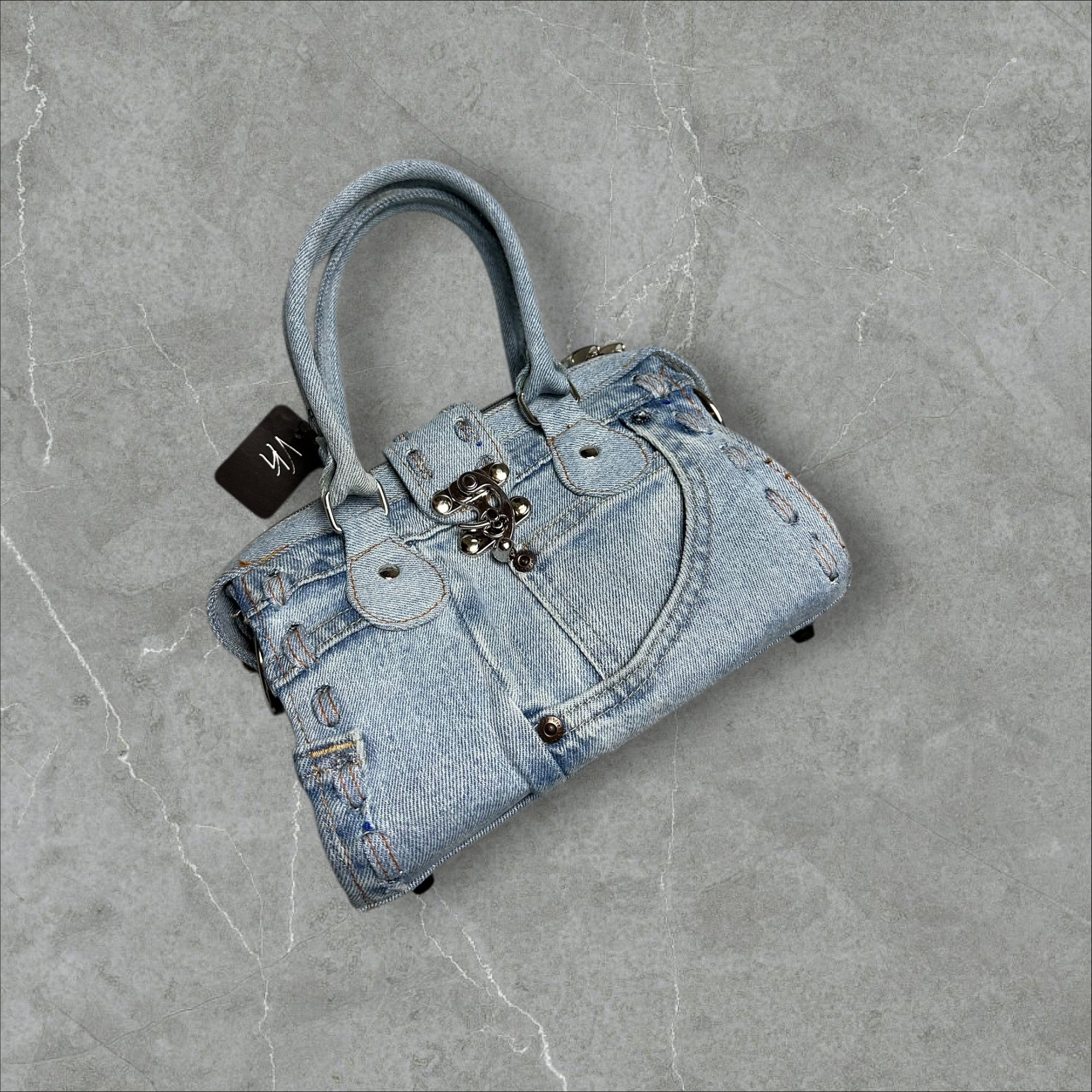 Vintage reworked Jeans Bag