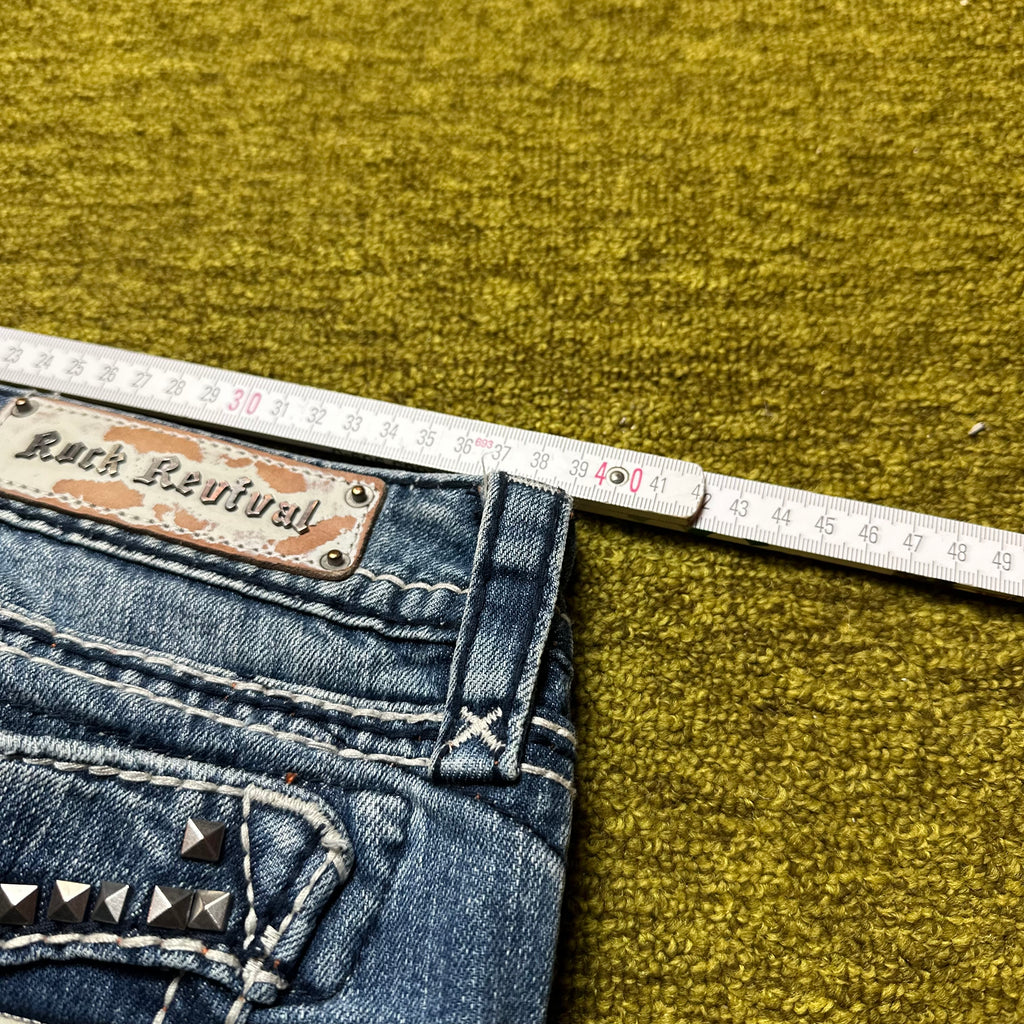 Vintage Rock Revival Bootcut Jeans Damen (M)