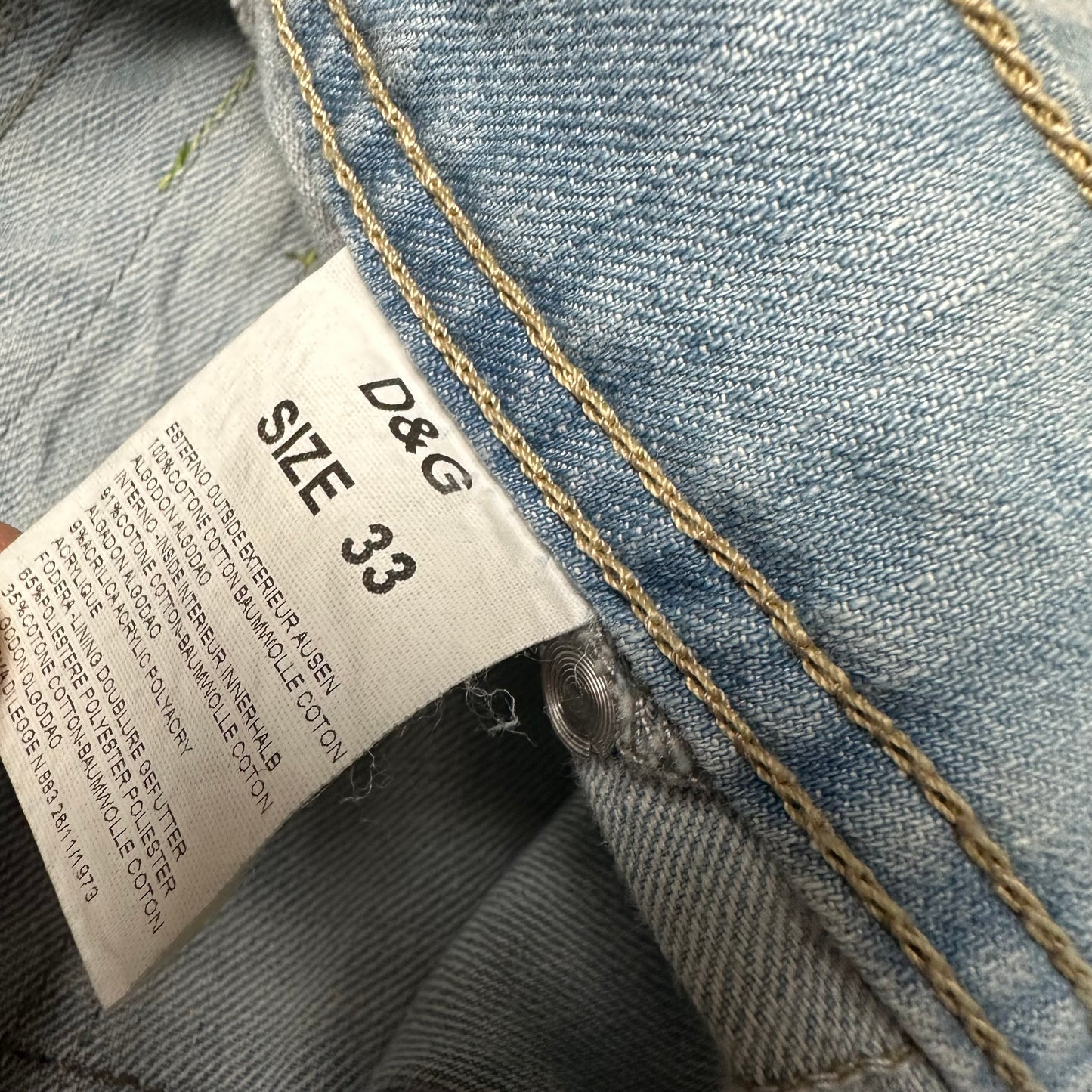 Vintage Dolce & Gabbana Jeans (L-XL)