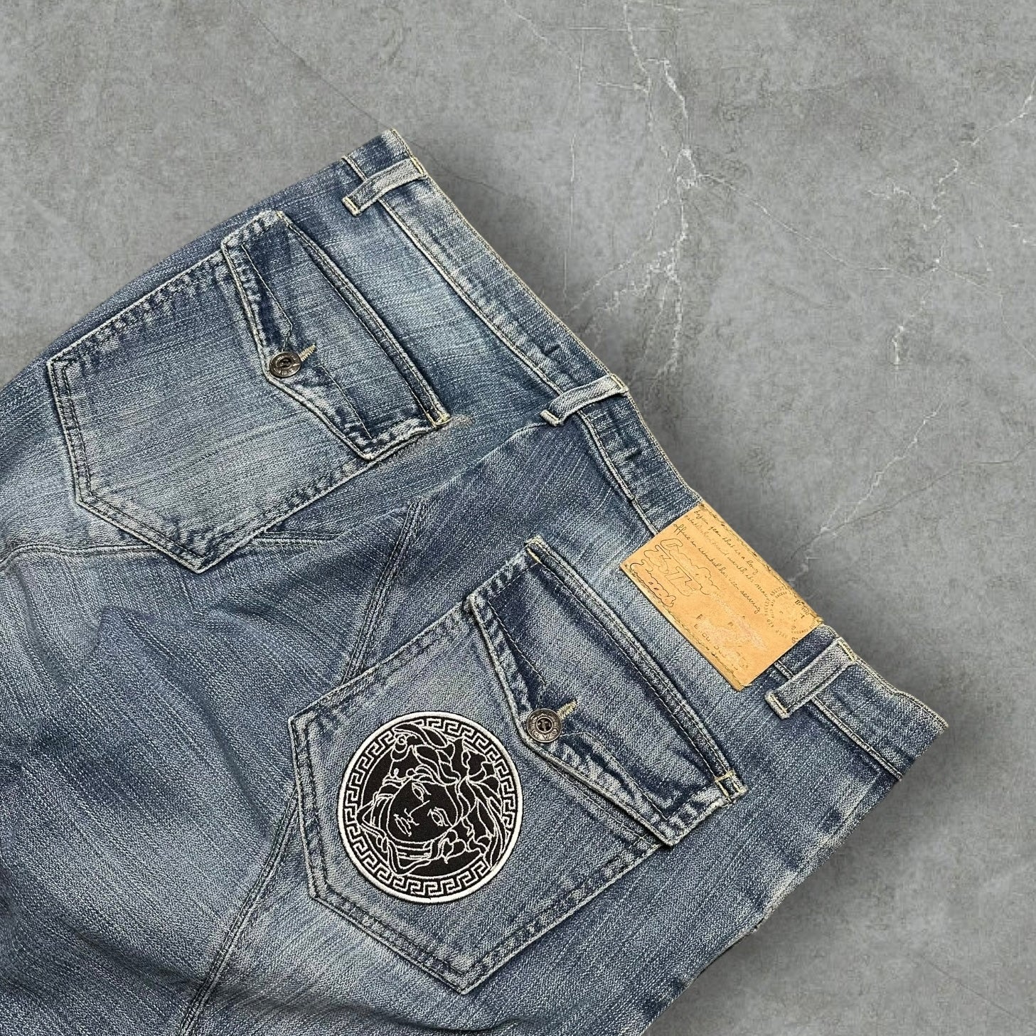 Vintage Versace baggy Jeans (M)