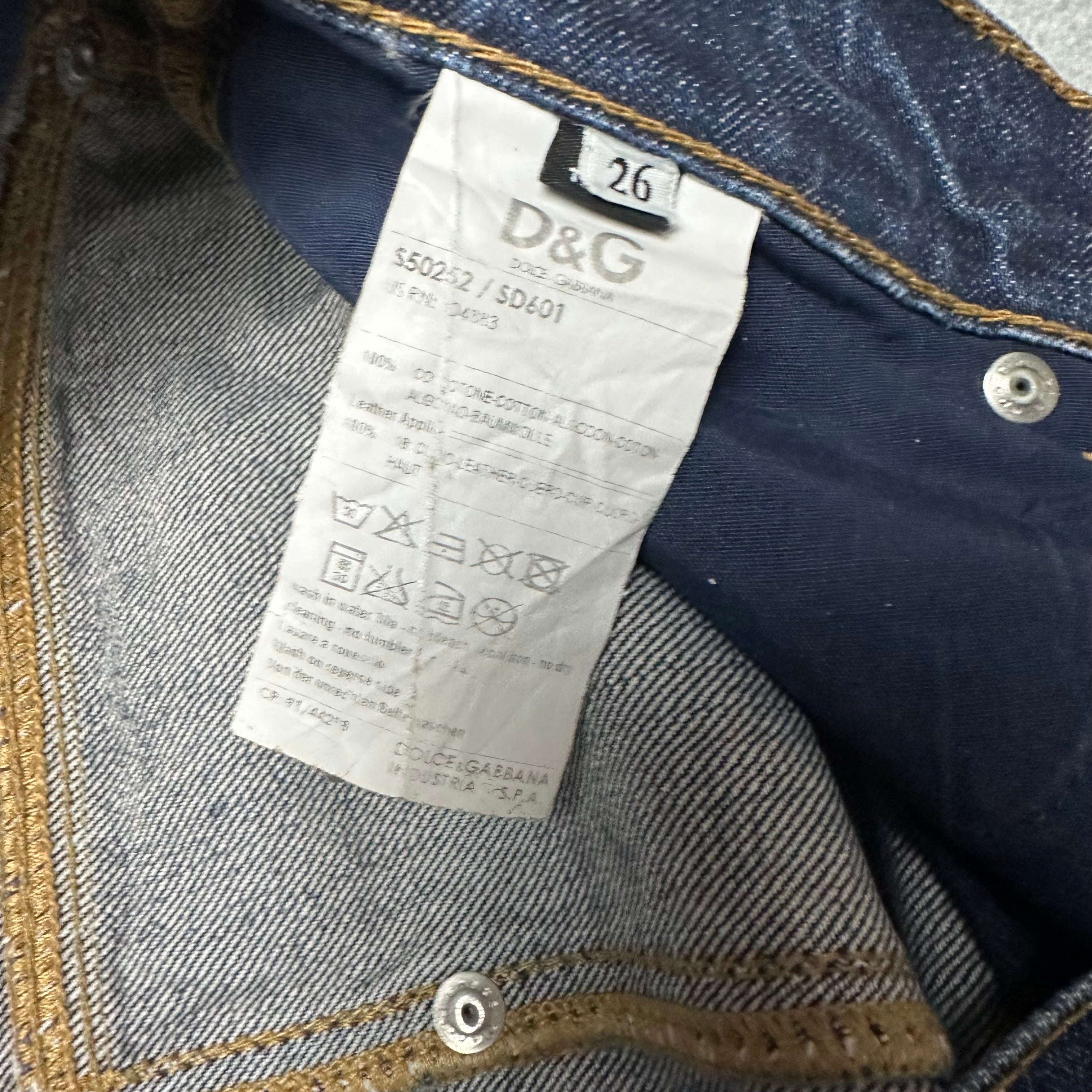 Vintage Dolce & Gabbana Jeans Lowwaist Y2K (26)