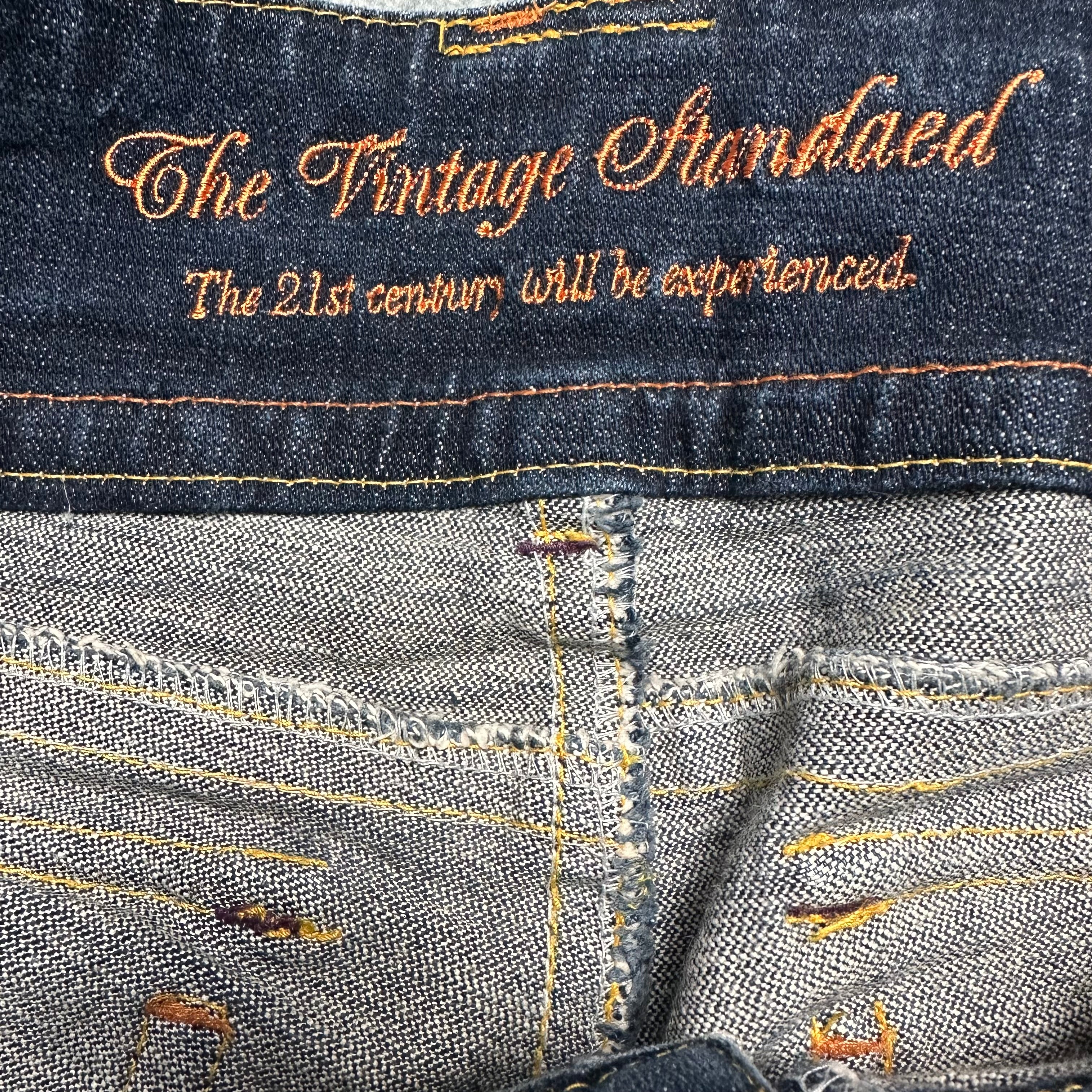 Vintage Low Waist Jeans Bootcut Y2K (XS)