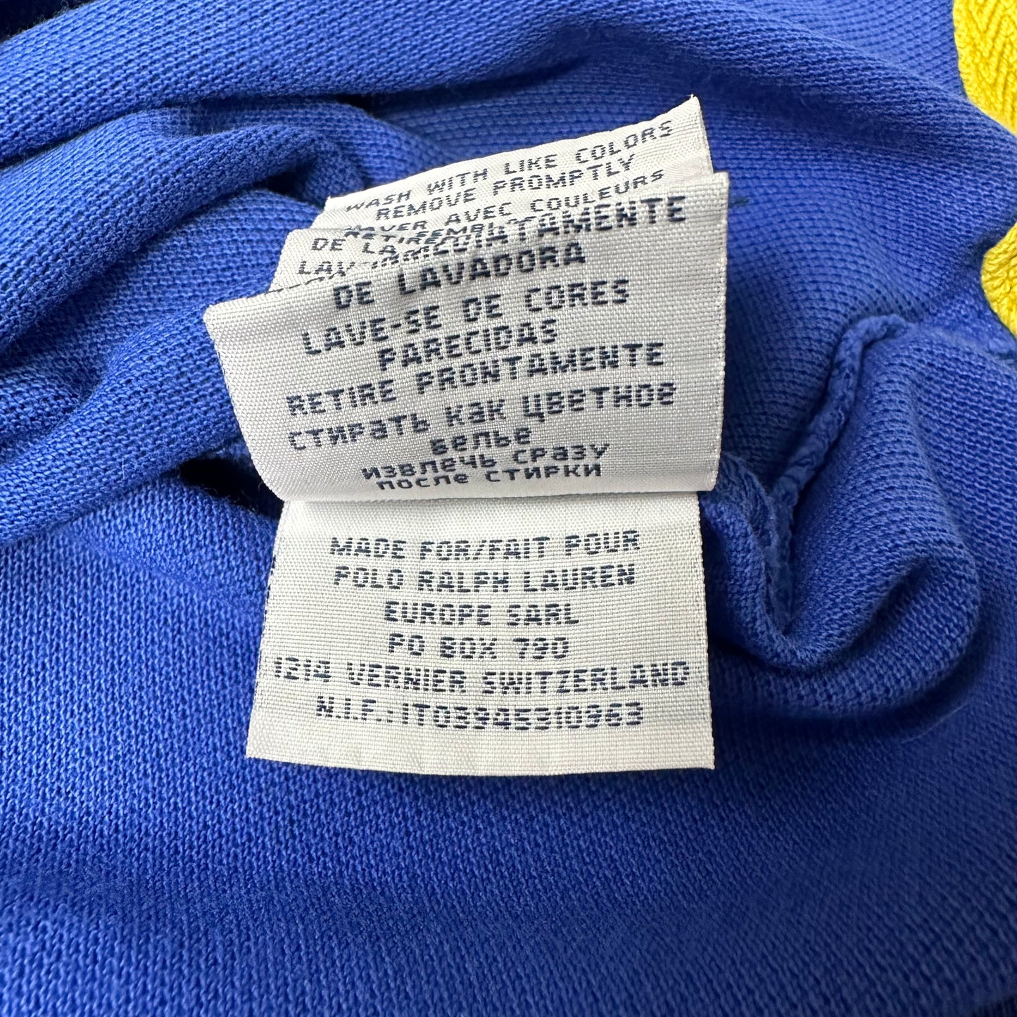 Vintage Ralph Lauren Polo Longsleeve mit Backprint (XL)
