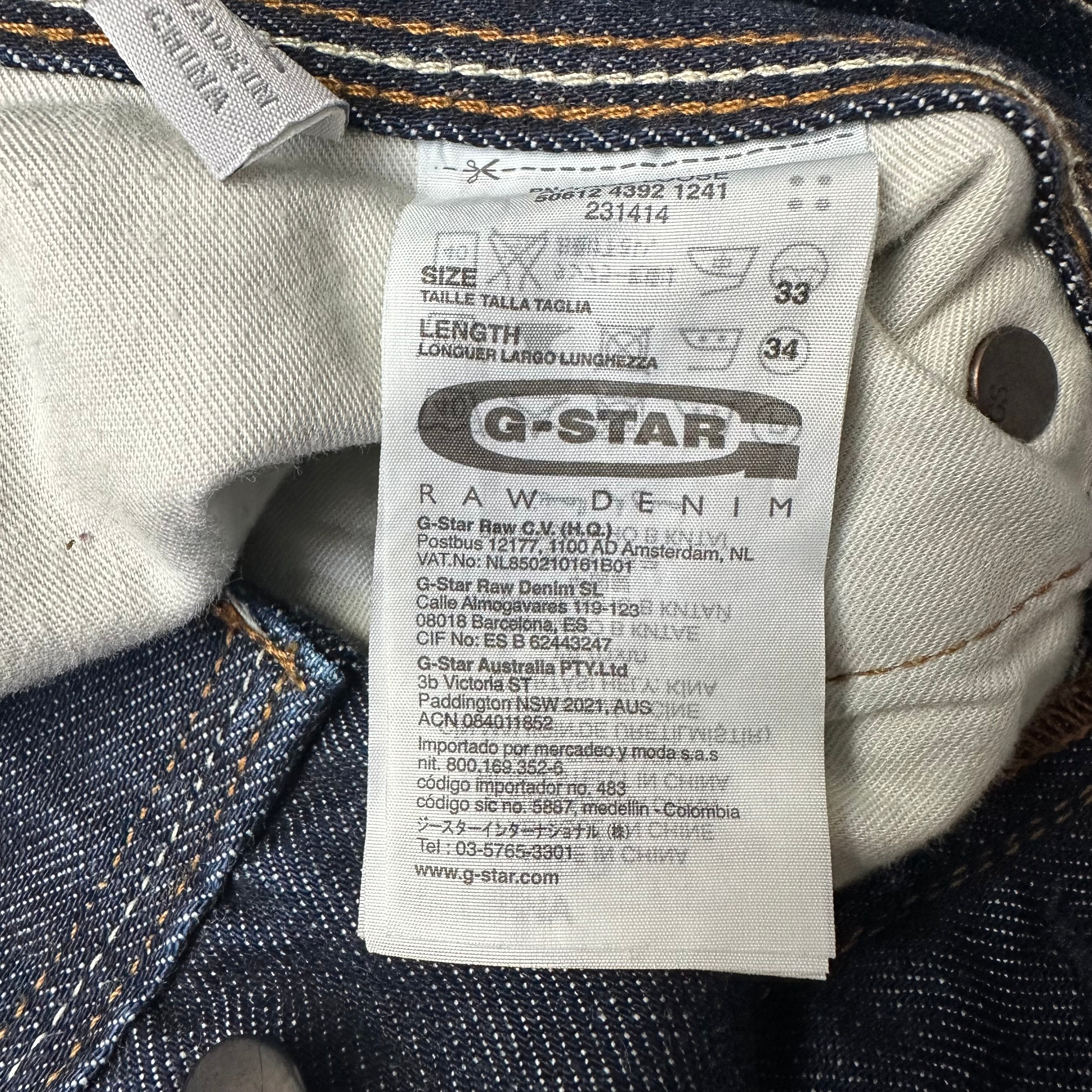G-Star Jeans (W33/L34)