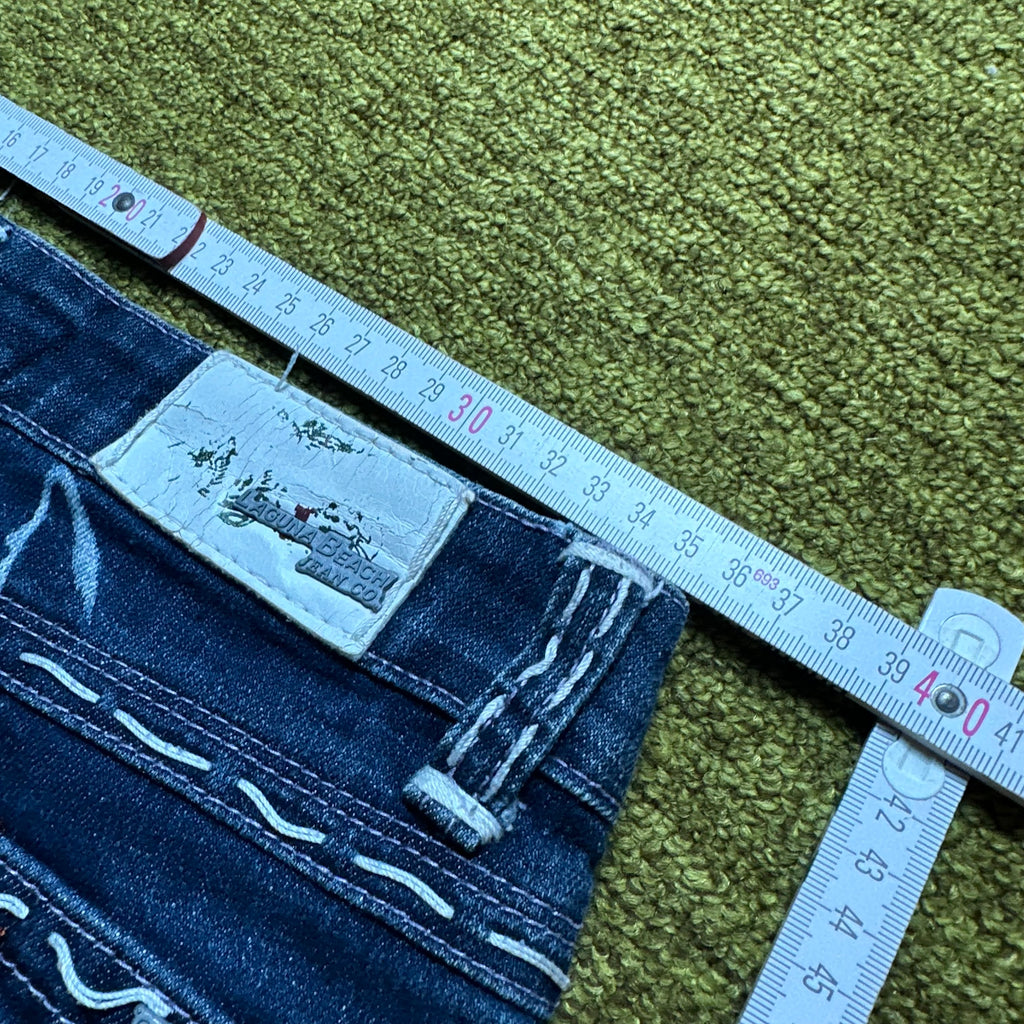 Vintage Laguna Beach Low Waist Jeans Y2K Damen (S)