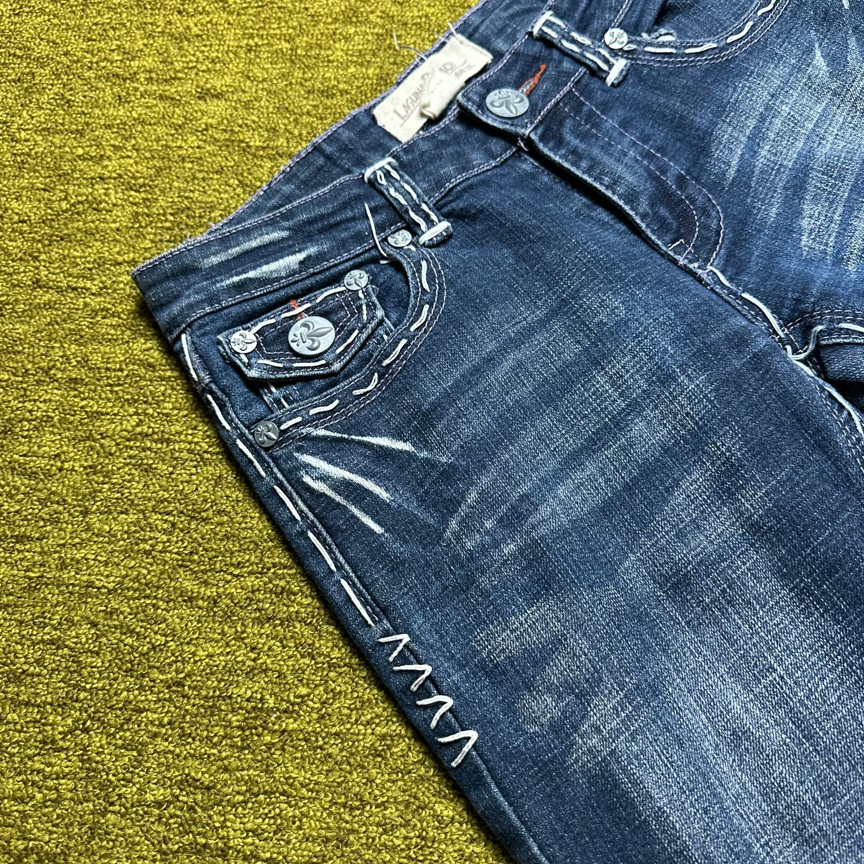 Vintage Laguna Beach Low Waist Jeans Y2K Damen (S)