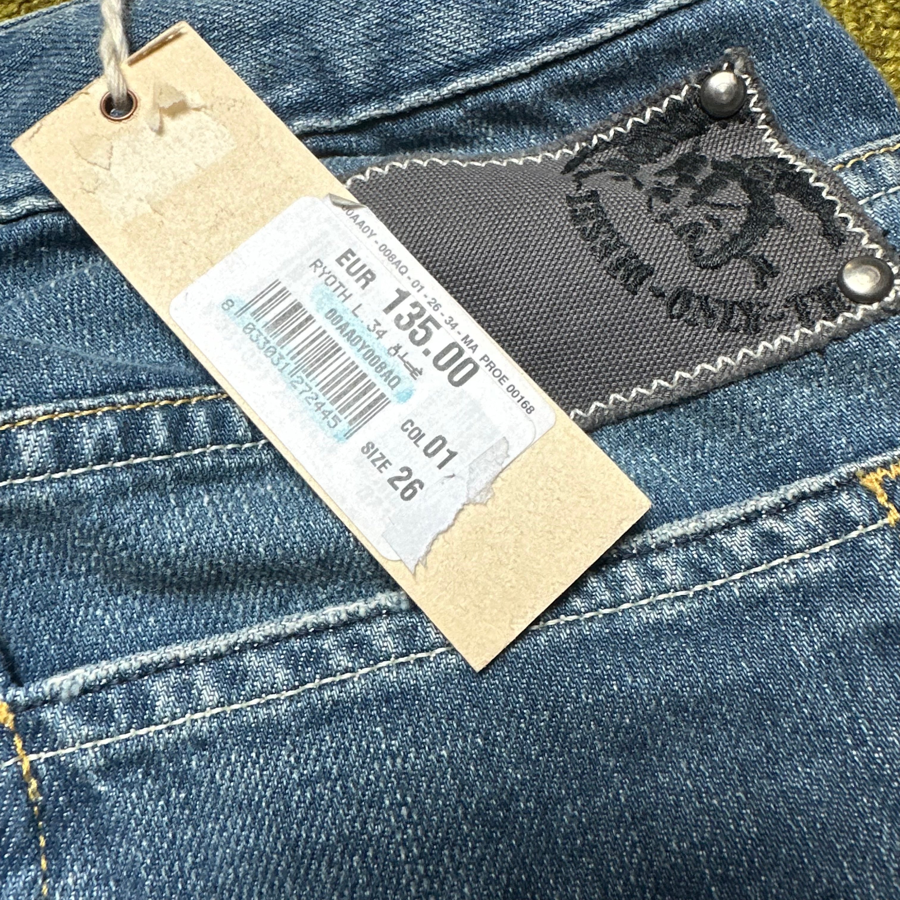 Neue Diesel Bootcut Jeans Damen +Etikett (S / 26)