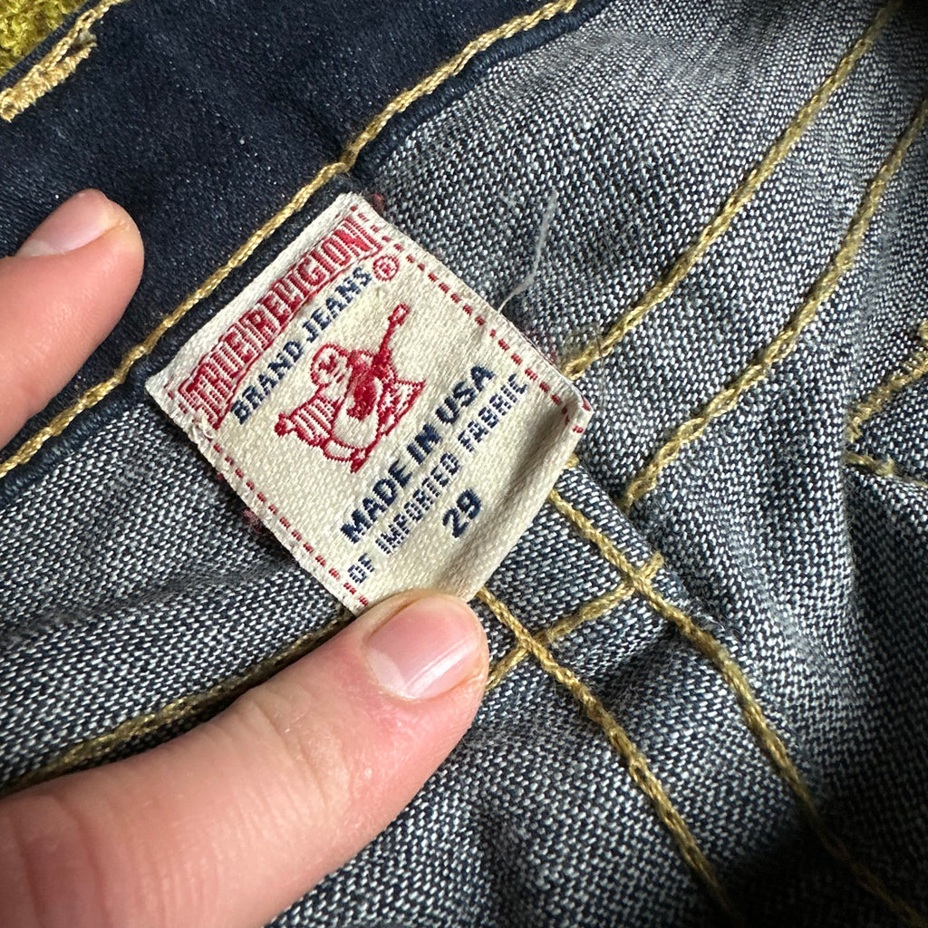 Vintage True Religion Low Waist Jeans Damen (M / 29)