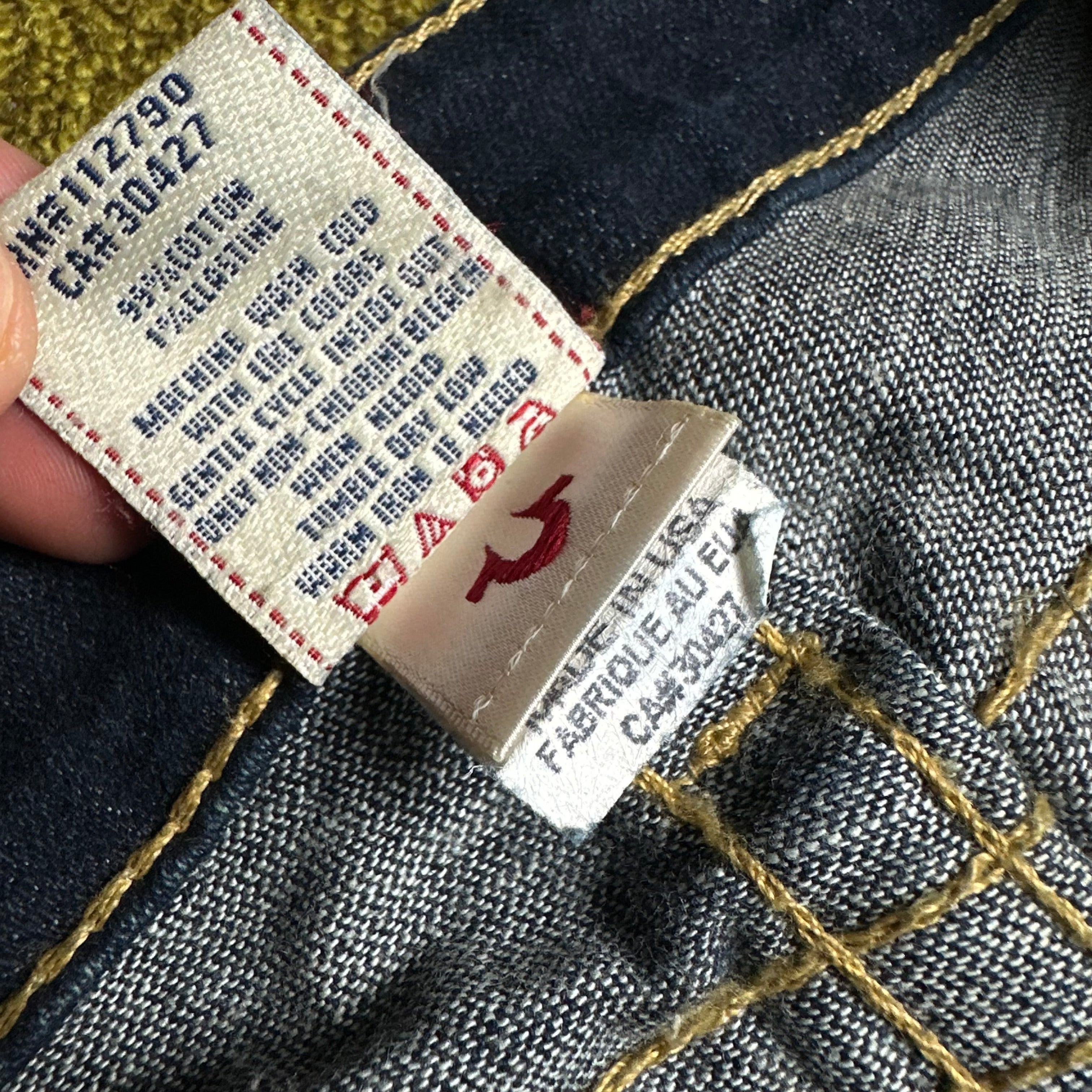 Vintage True Religion Low Waist Jeans Damen (M / 29)