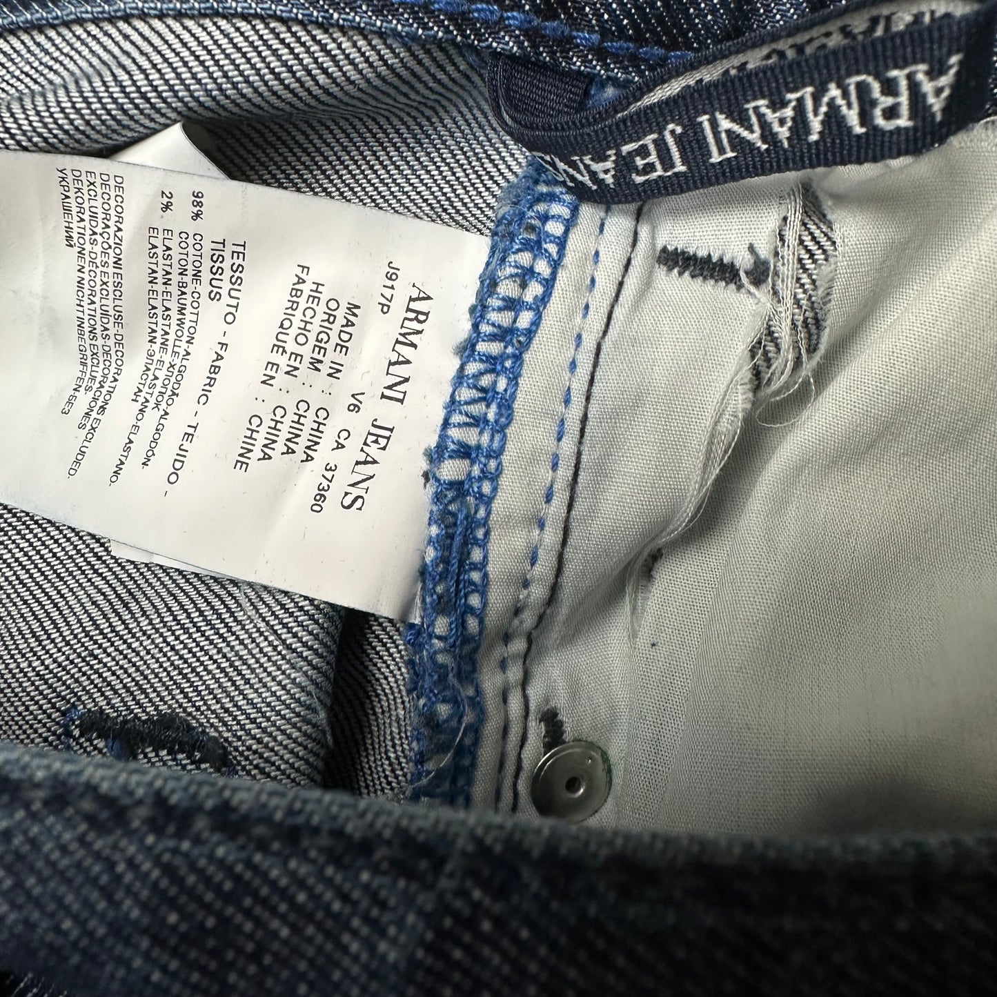 Vintage Armani Jeans Größe W40L34 (XL-XXL)