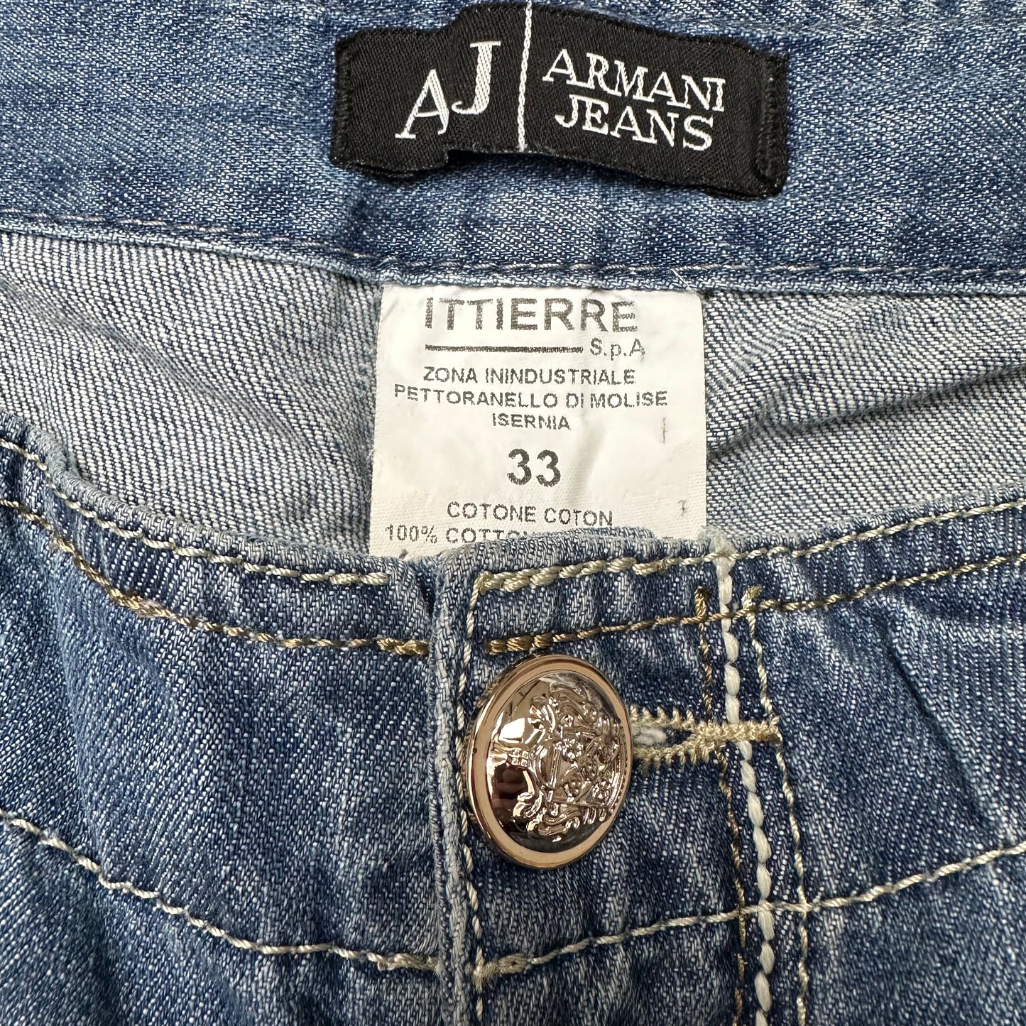 Vintage Armani Jeans W33 (L)