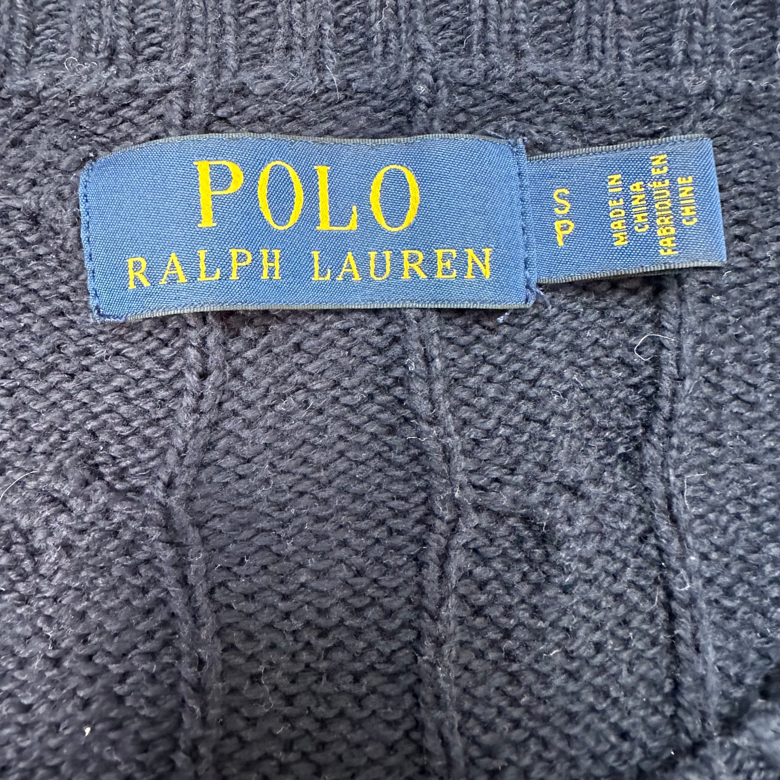 Vintage Ralph Lauren Sweater dunkelblau (S)