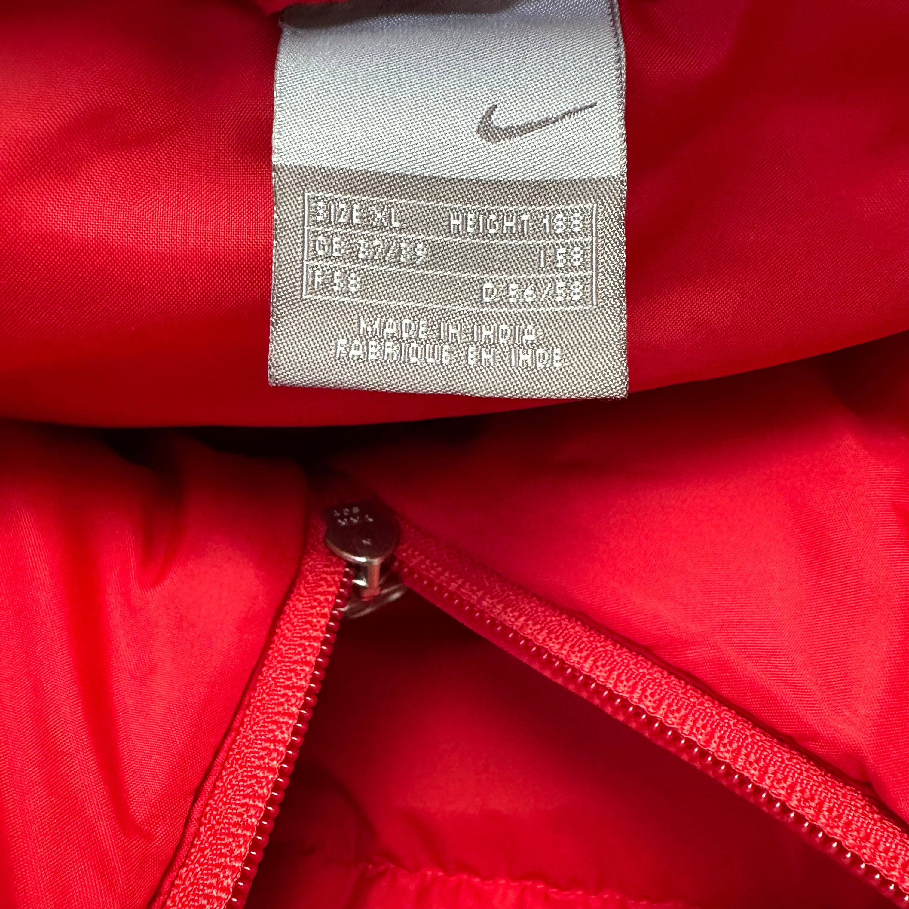 Vintage Nike Puffer Weste mit Backstitch (M)