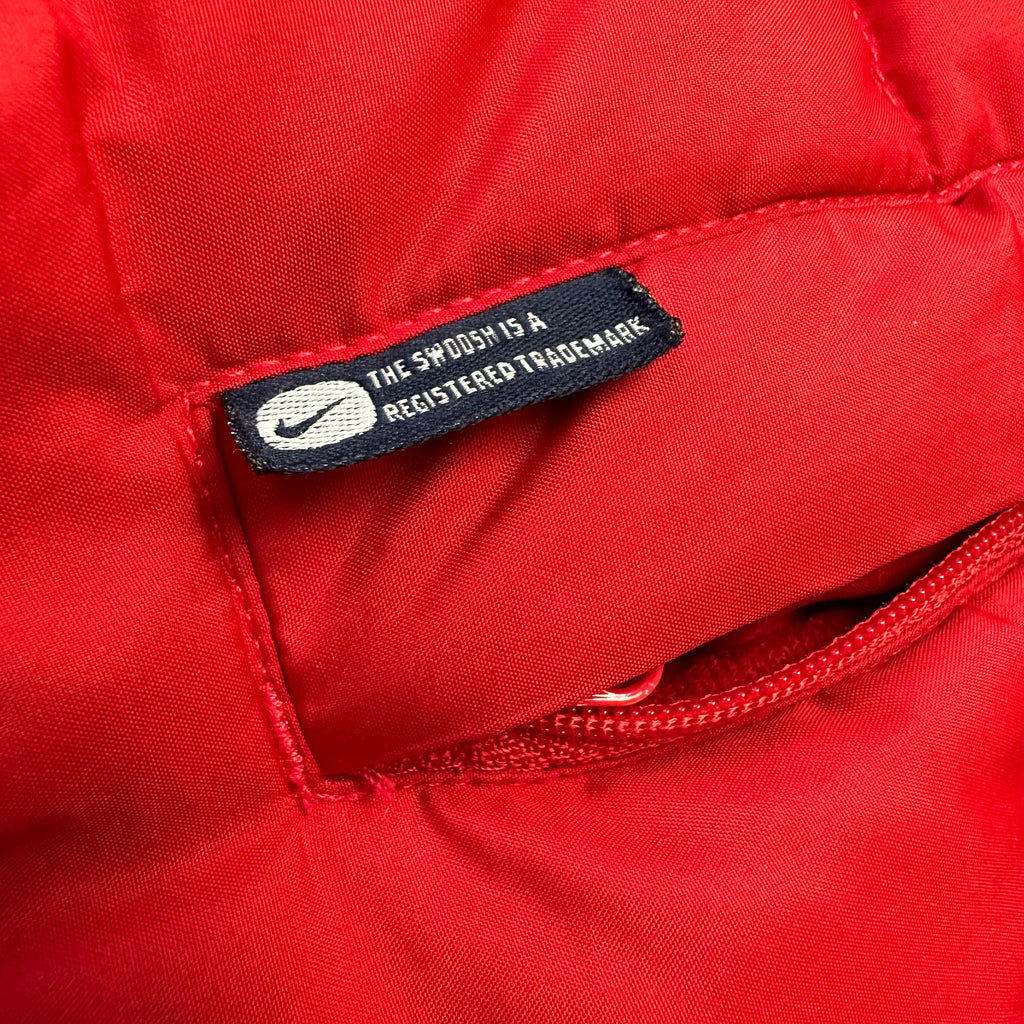 Vintage Nike Puffer Weste mit Backstitch (M)